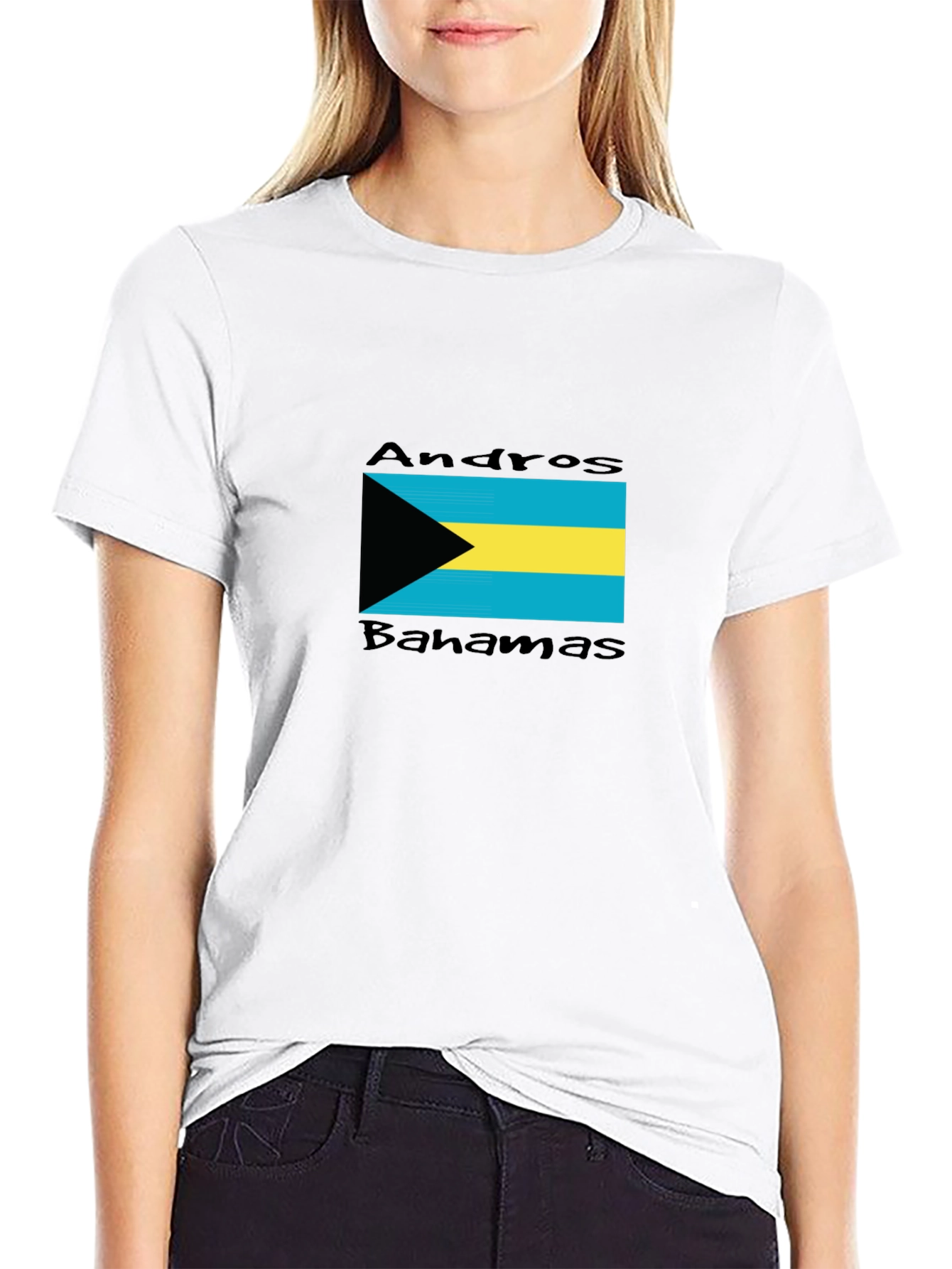 Andros Bahamas Flag T-Shirt