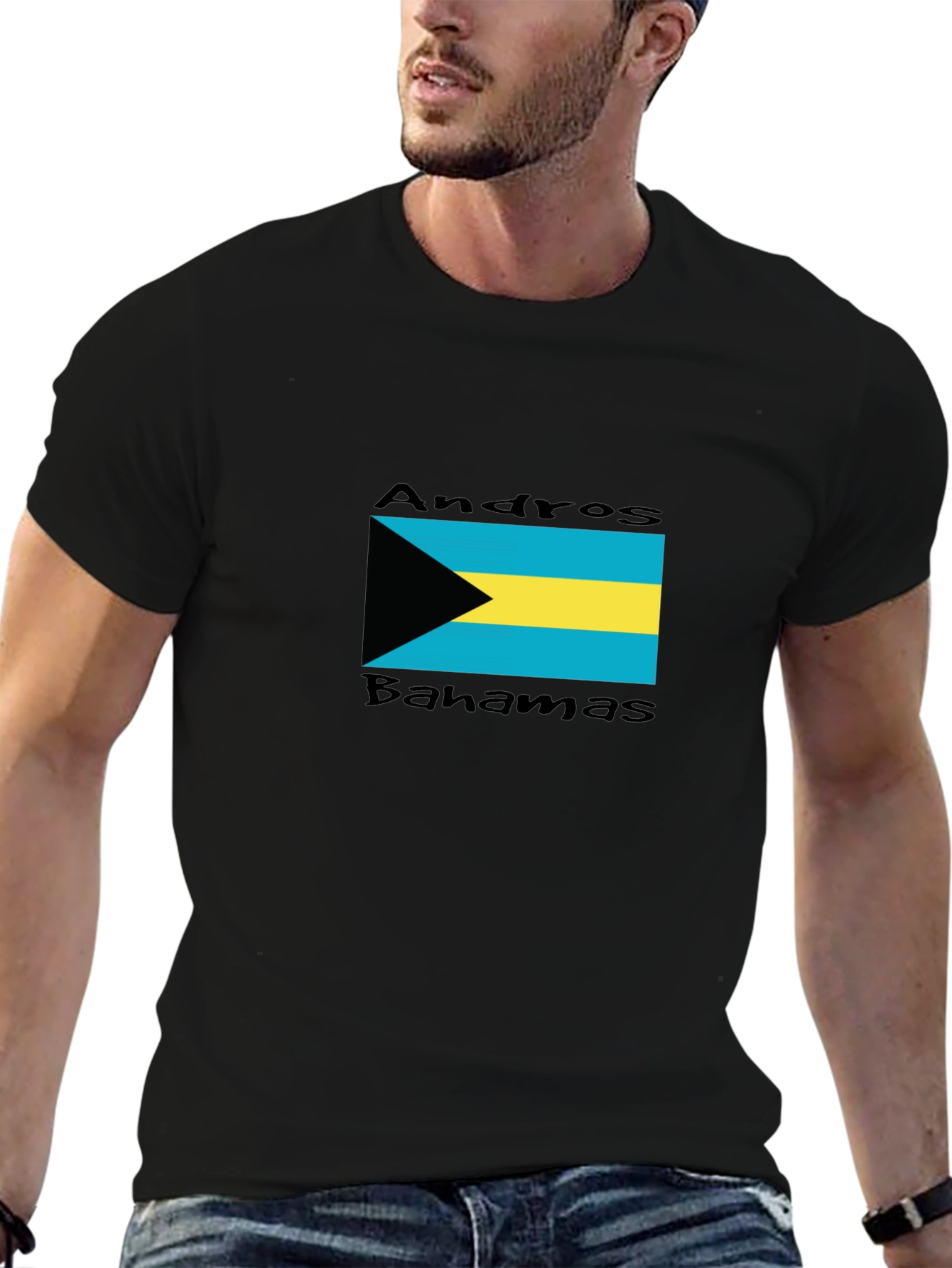 Andros Bahamas Flag T-Shirt
