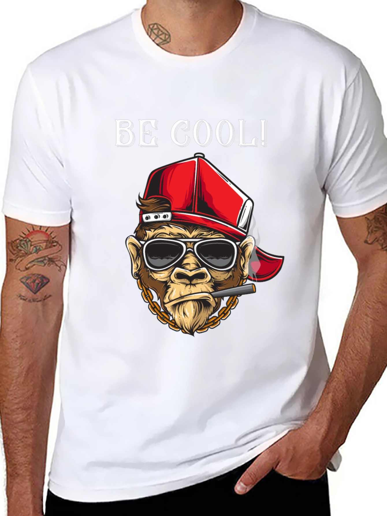 Cool Monkey Graphic Tee - Streetwear Style