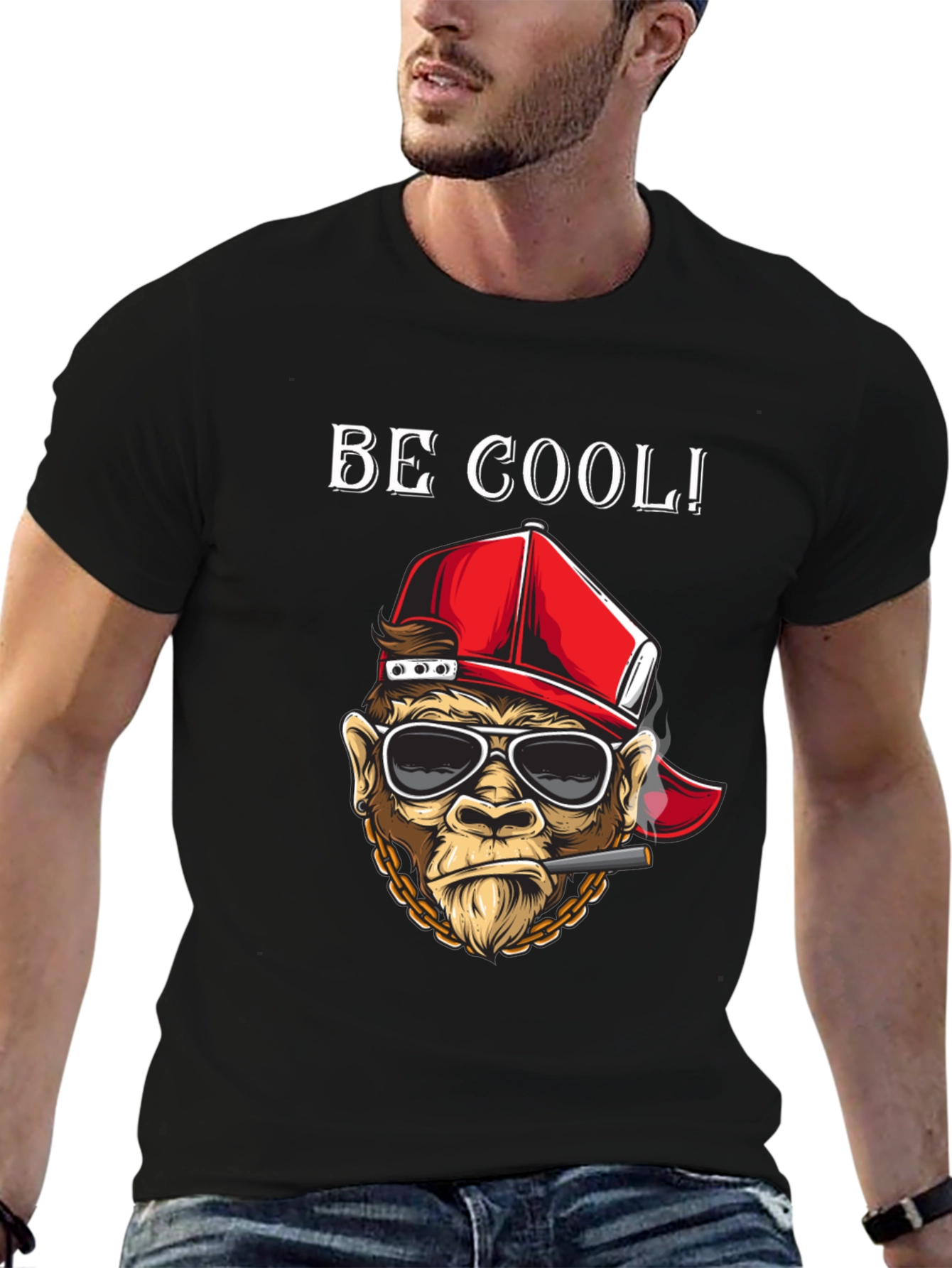 Cool Monkey Graphic Tee - Streetwear Style