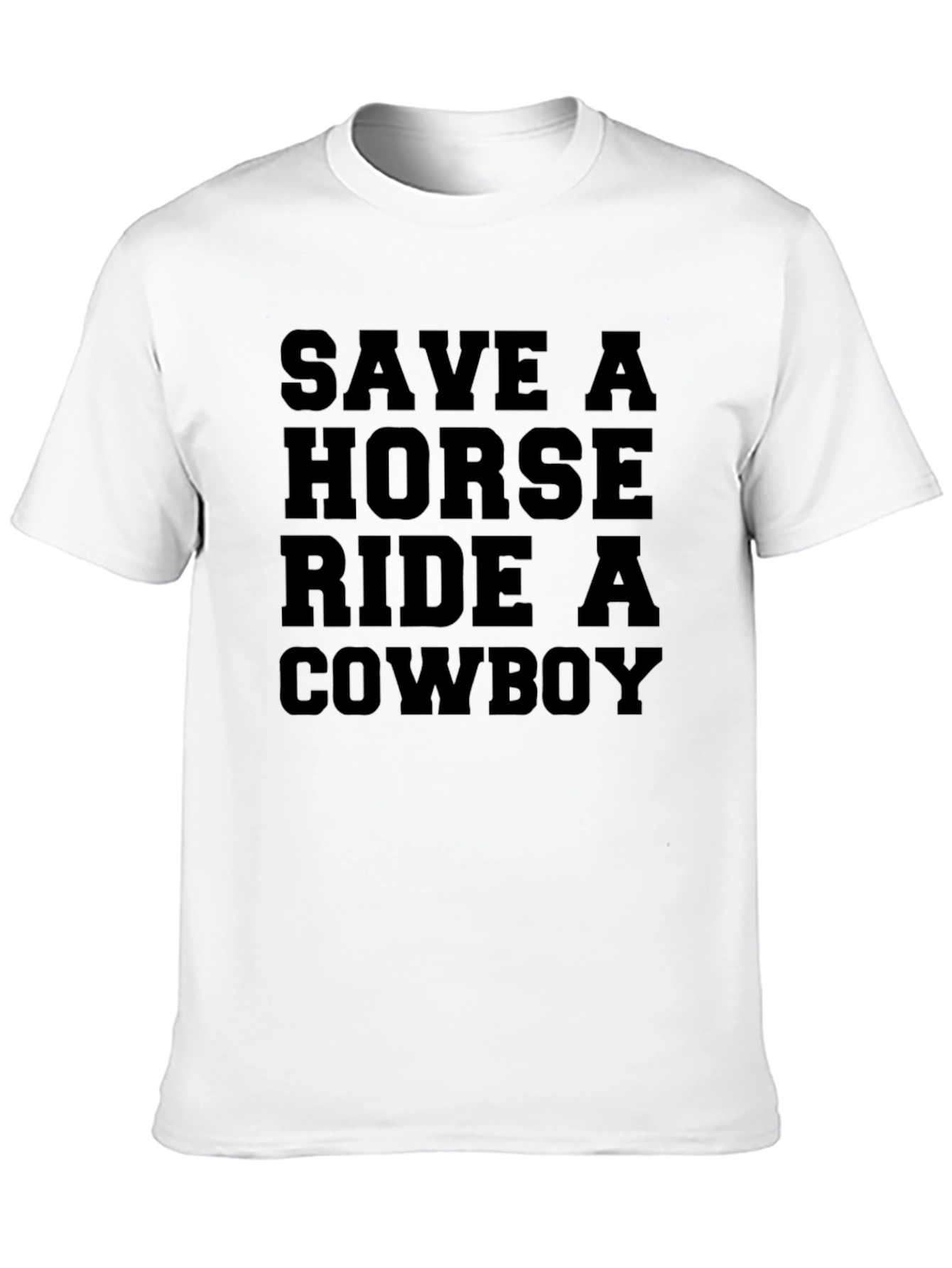 Save a Horse Ride a Cowboy Graphic Tee