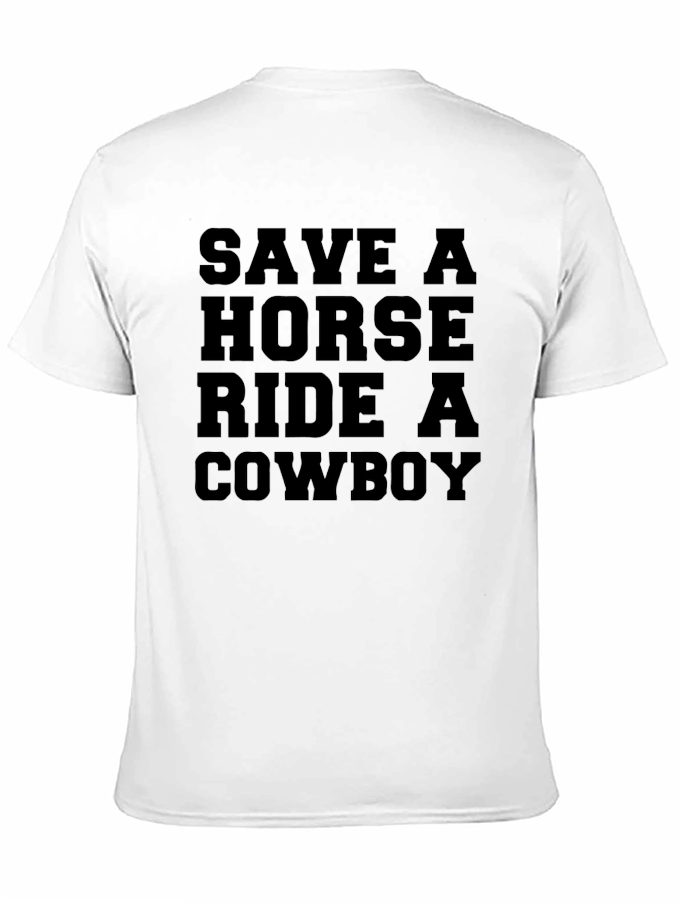 Save a Horse Ride a Cowboy Graphic Tee