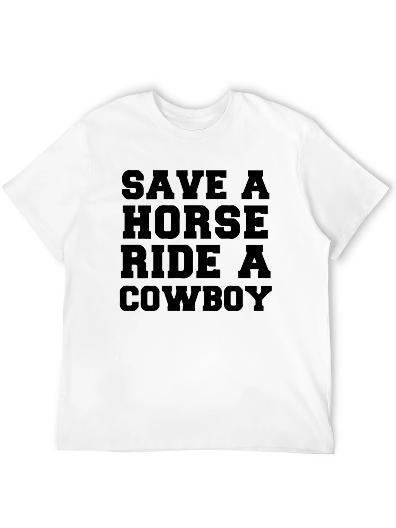 Save a Horse Ride a Cowboy Graphic Tee