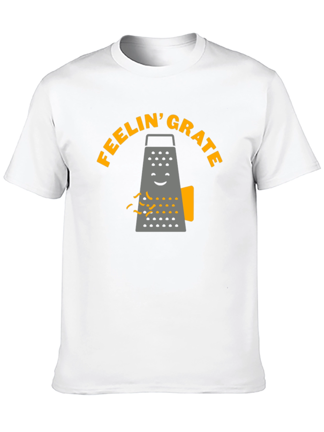 Feelin Grate T-Shirt - Funny Cheese Grater Tee