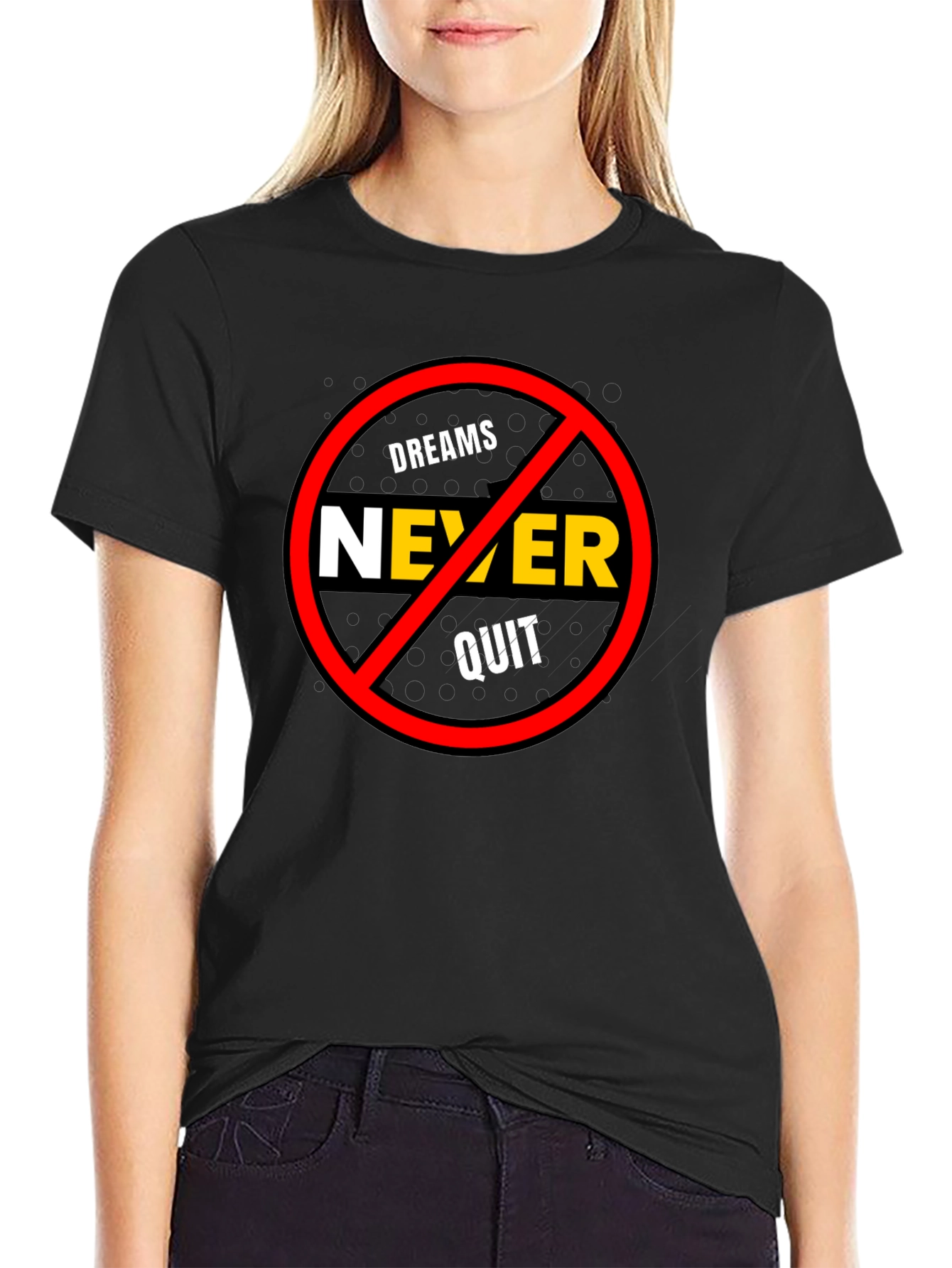 Dreams Never Quit Graphic T-Shirt
