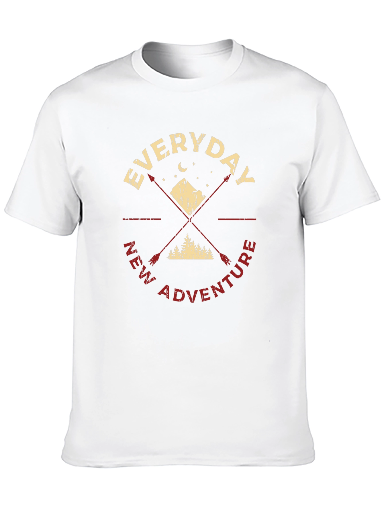 Everyday New Adventure Graphic Tee - Black