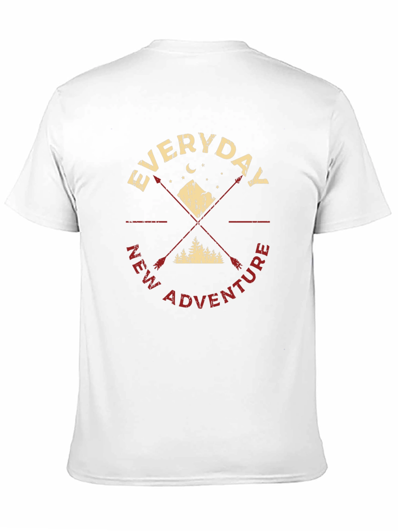 Everyday New Adventure Graphic Tee - Black
