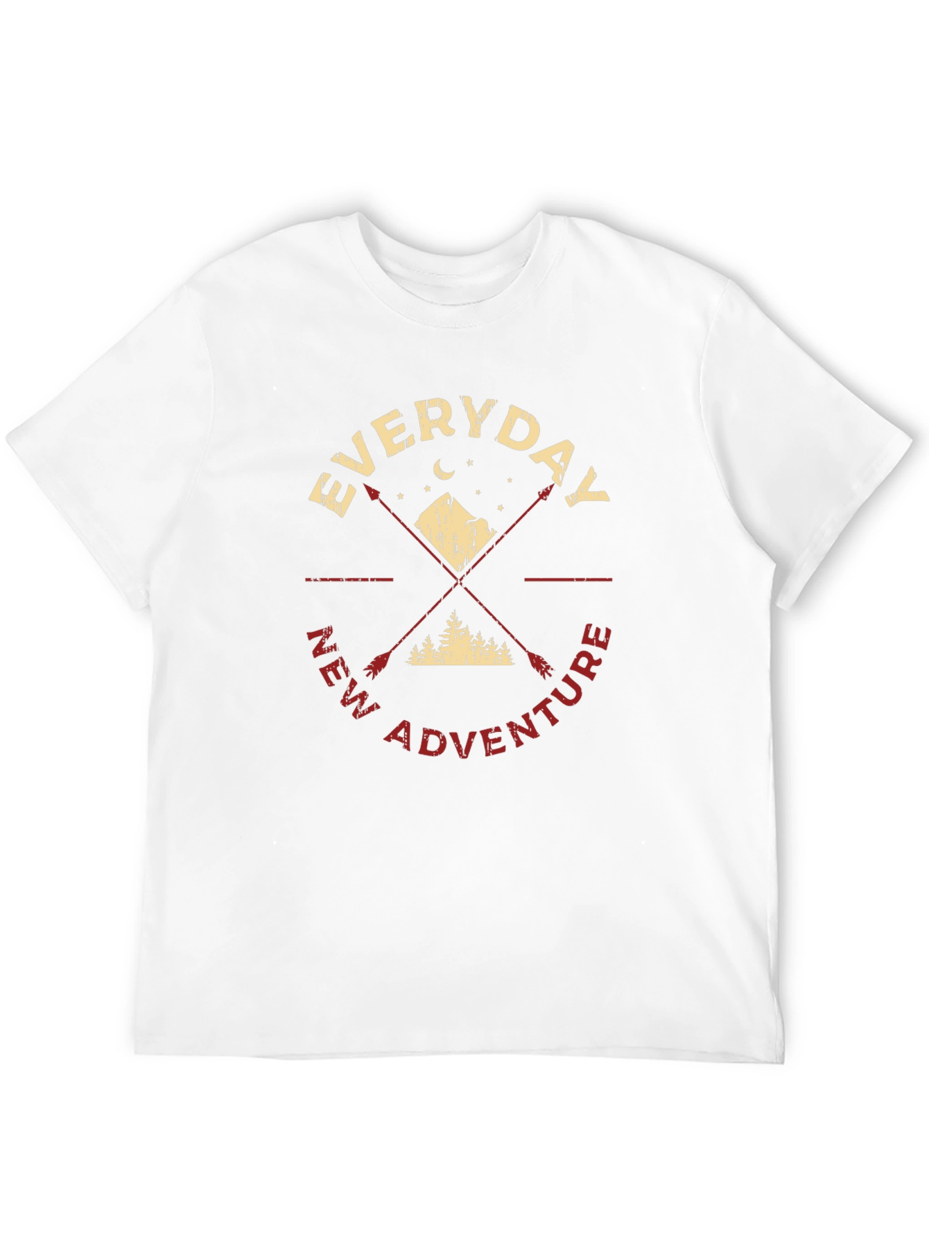 Everyday New Adventure Graphic Tee - Black