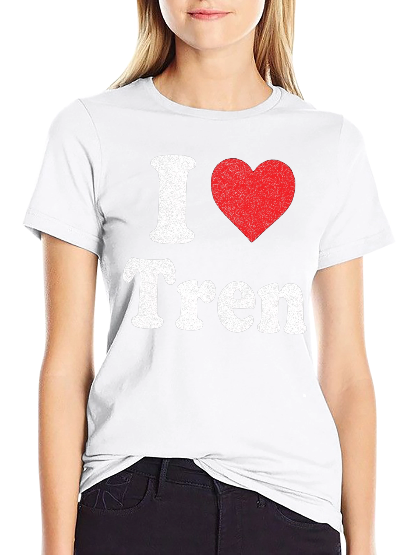 I Heart Tren T-Shirt - Black Graphic Tee