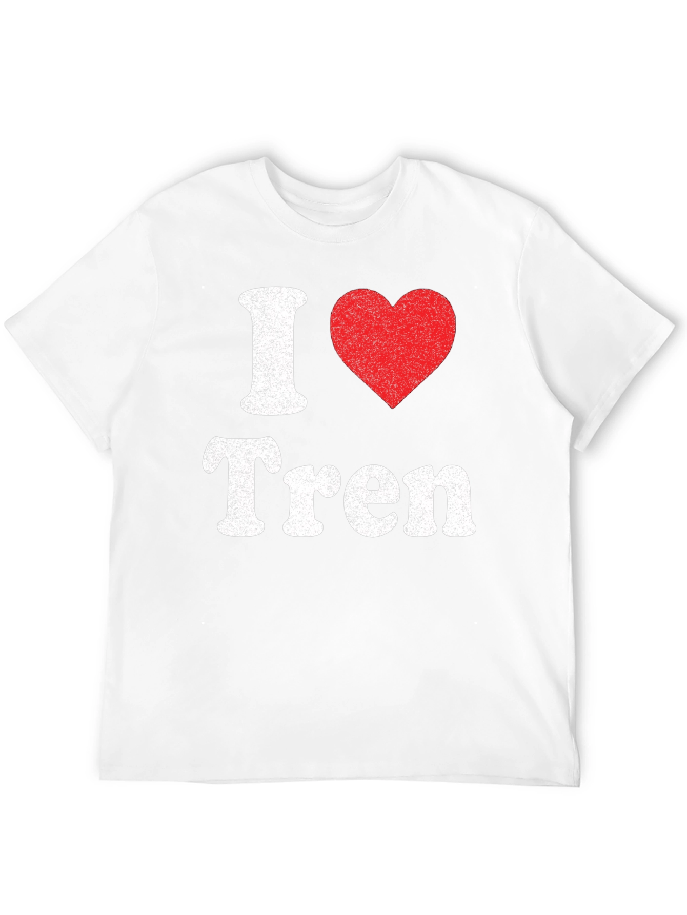 I Heart Tren T-Shirt - Black Graphic Tee