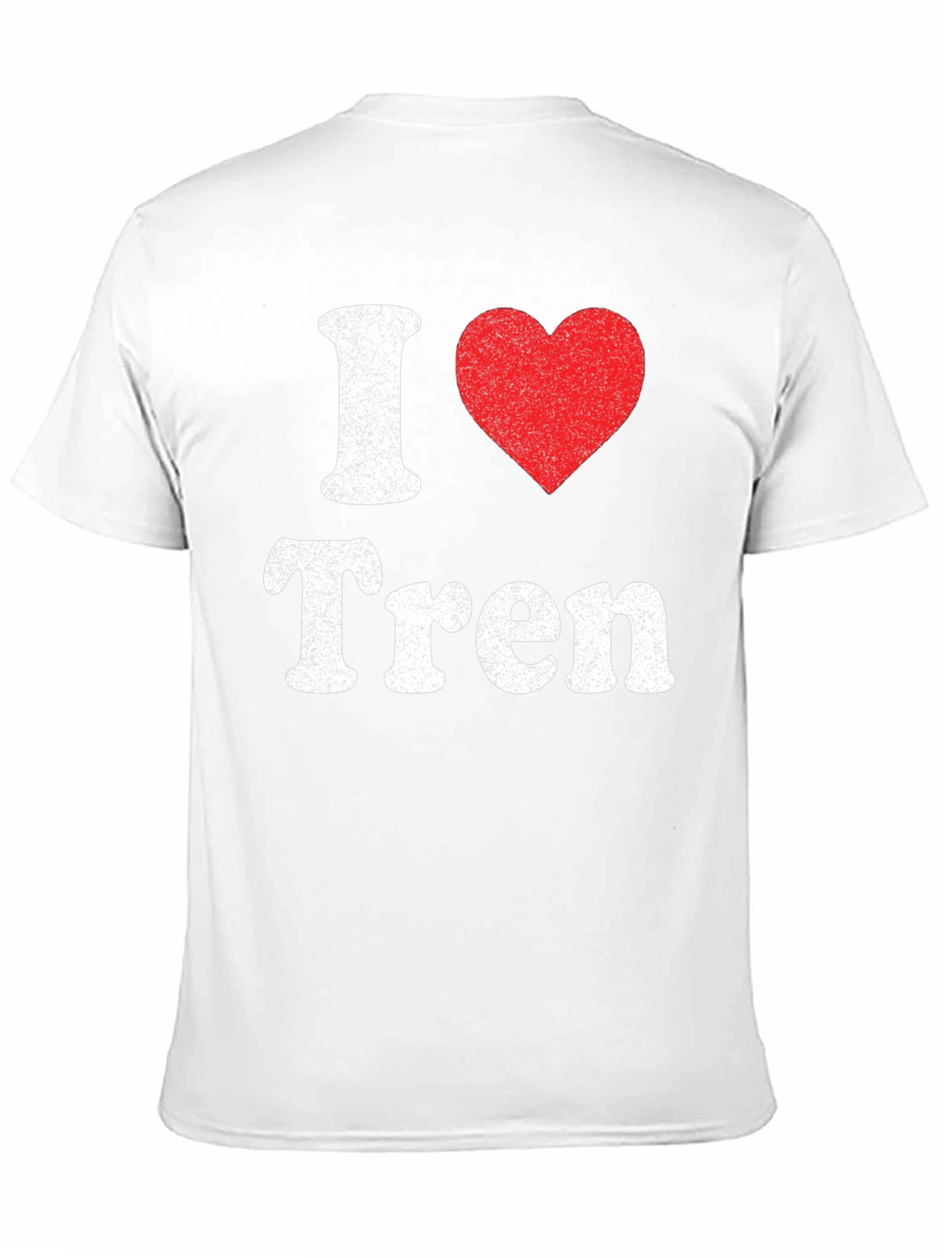 I Heart Tren T-Shirt - Black Graphic Tee
