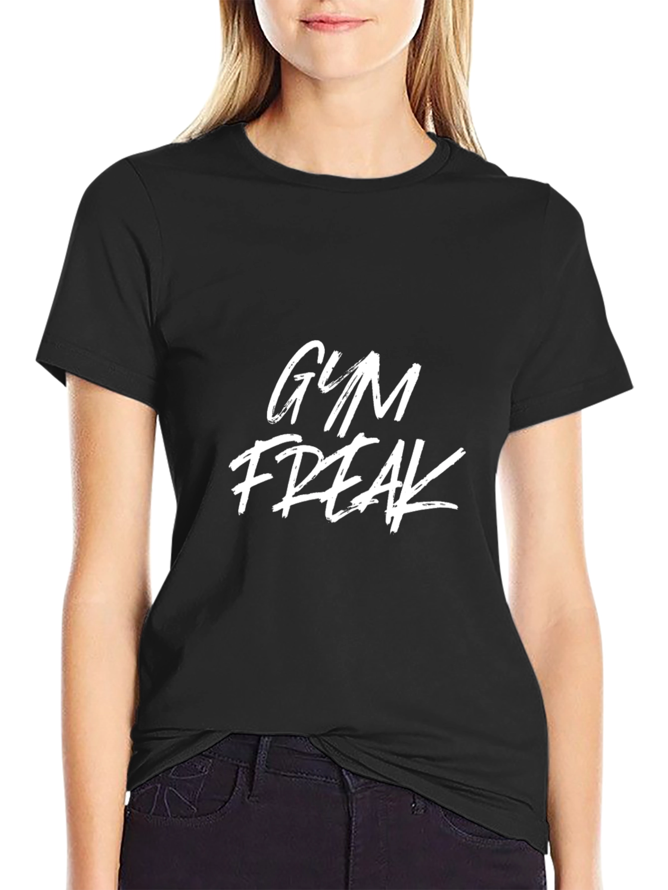 Gym Freak Black T-Shirt