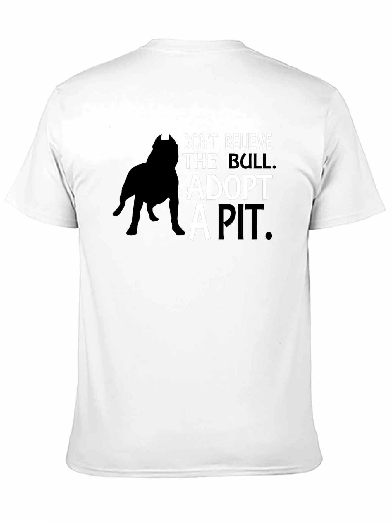 Adopt a Pit T-Shirt - Dog Rescue Tee