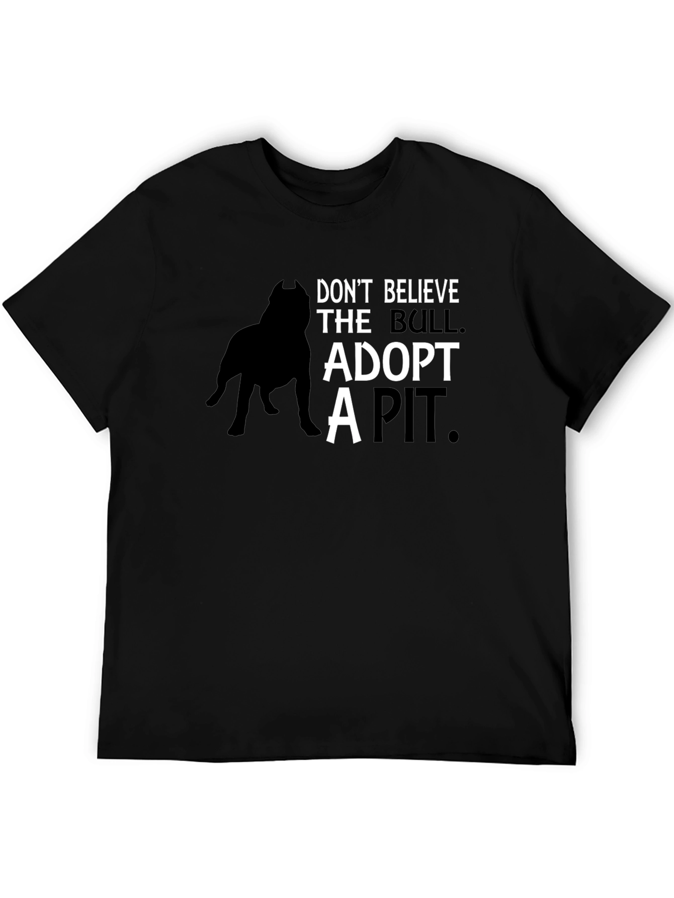 Adopt a Pit T-Shirt - Dog Rescue Tee