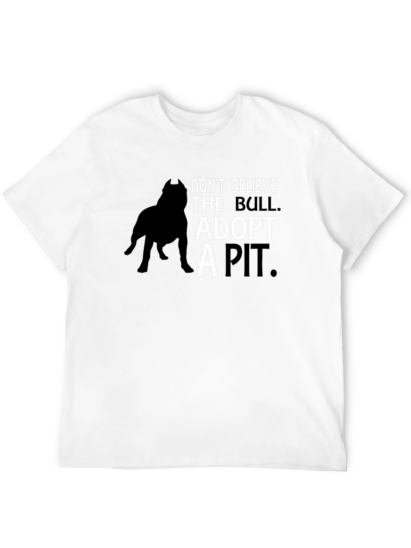 Adopt a Pit T-Shirt - Dog Rescue Tee