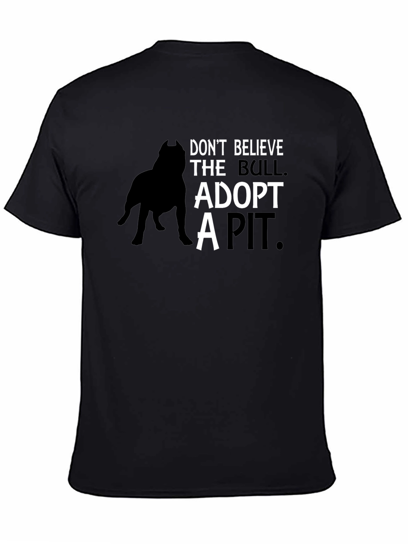 Adopt a Pit T-Shirt - Dog Rescue Tee