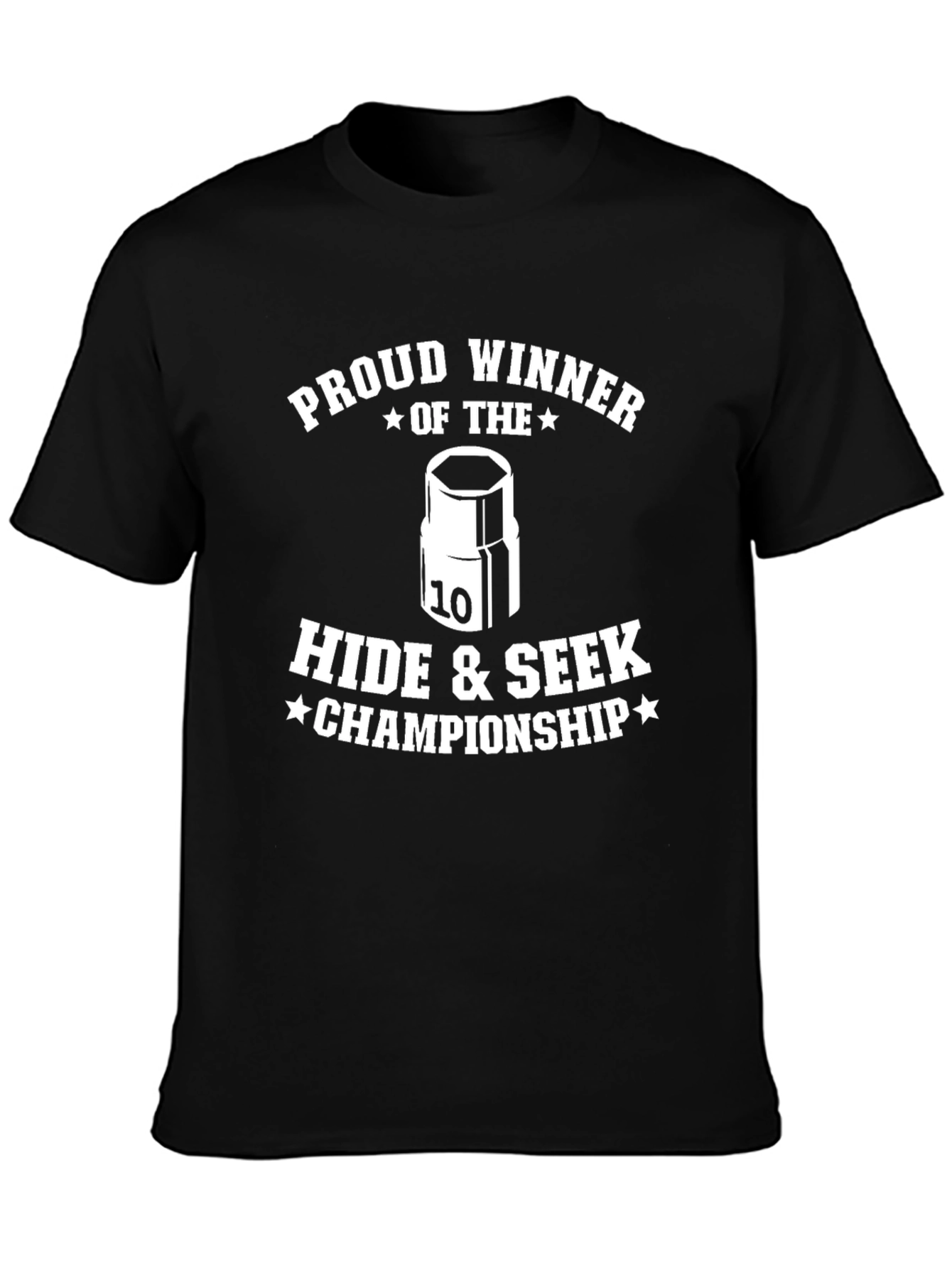 Hide & Seek Champion Black T-Shirt
