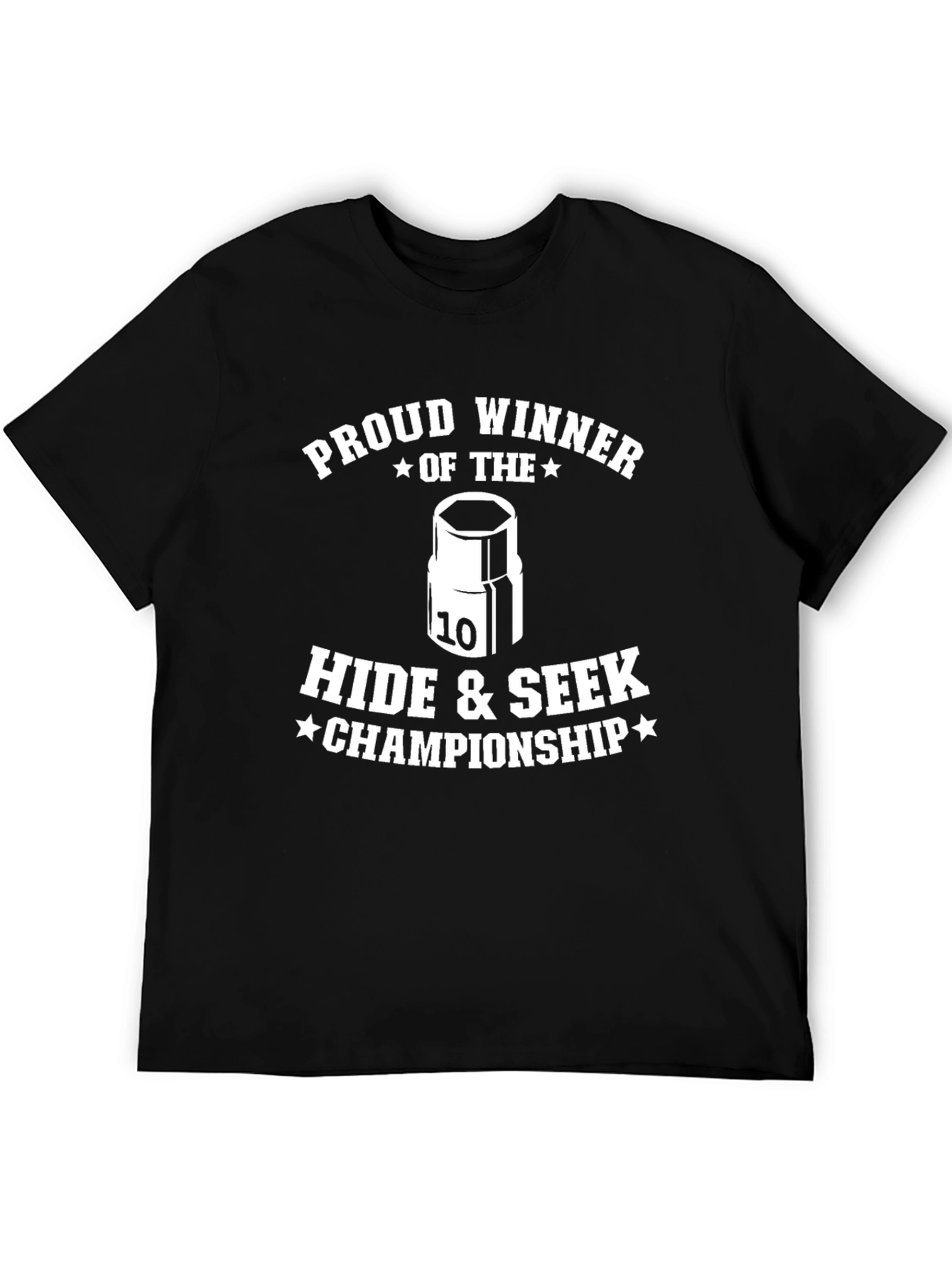 Hide & Seek Champion Black T-Shirt