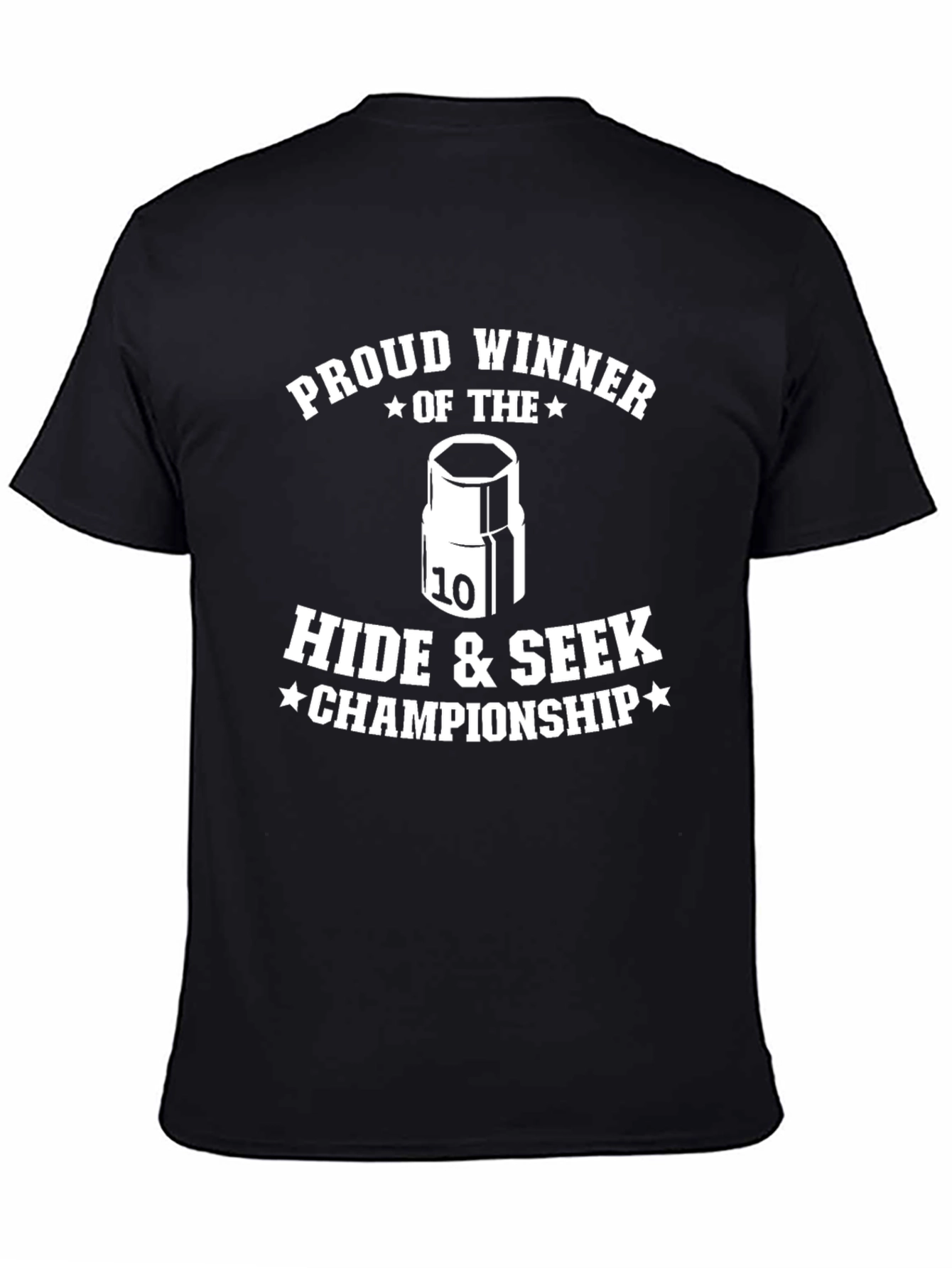Hide & Seek Champion Black T-Shirt