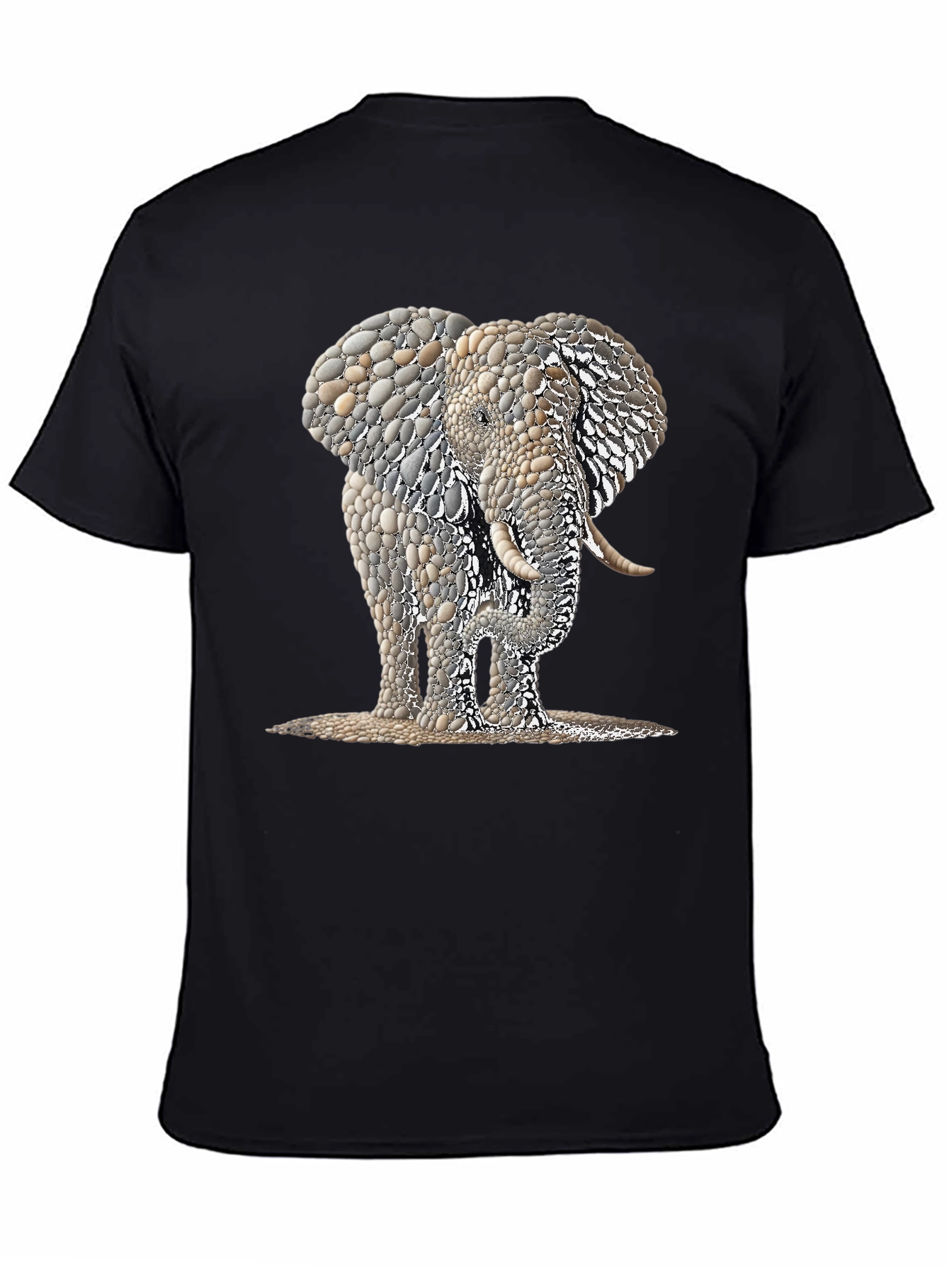 Elephant Stone Art T-Shirt