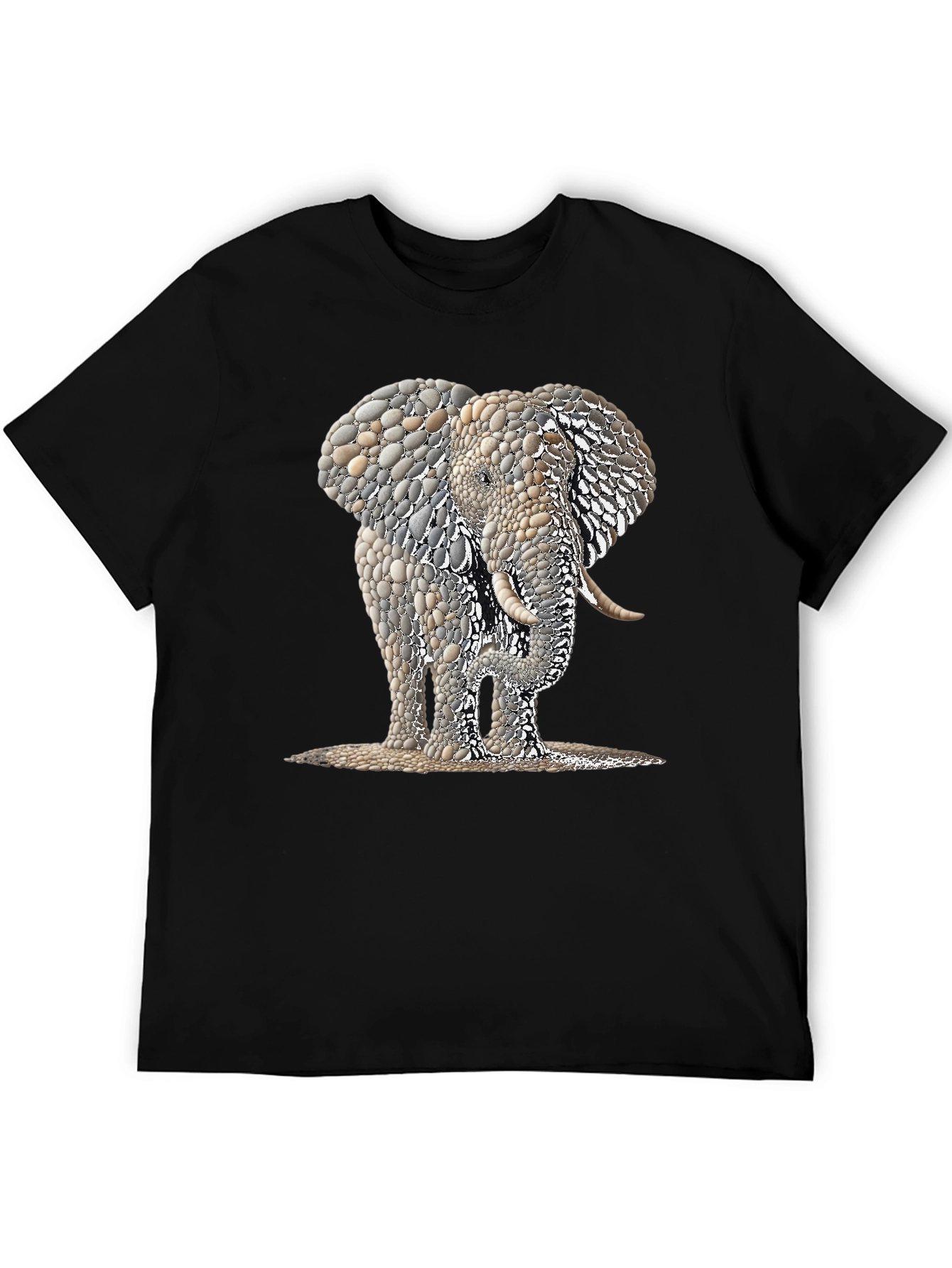 Elephant Stone Art T-Shirt