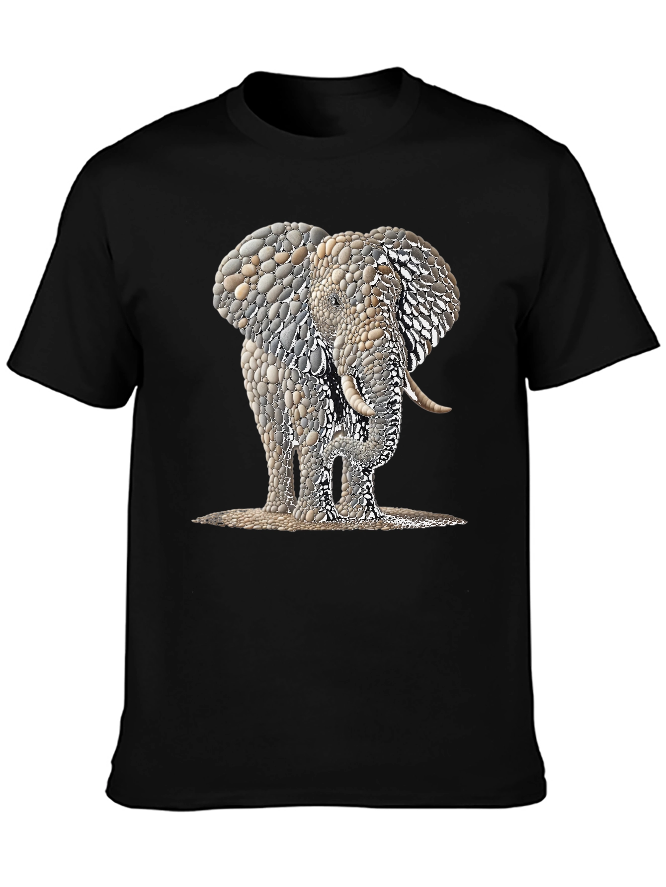 Elephant Stone Art T-Shirt