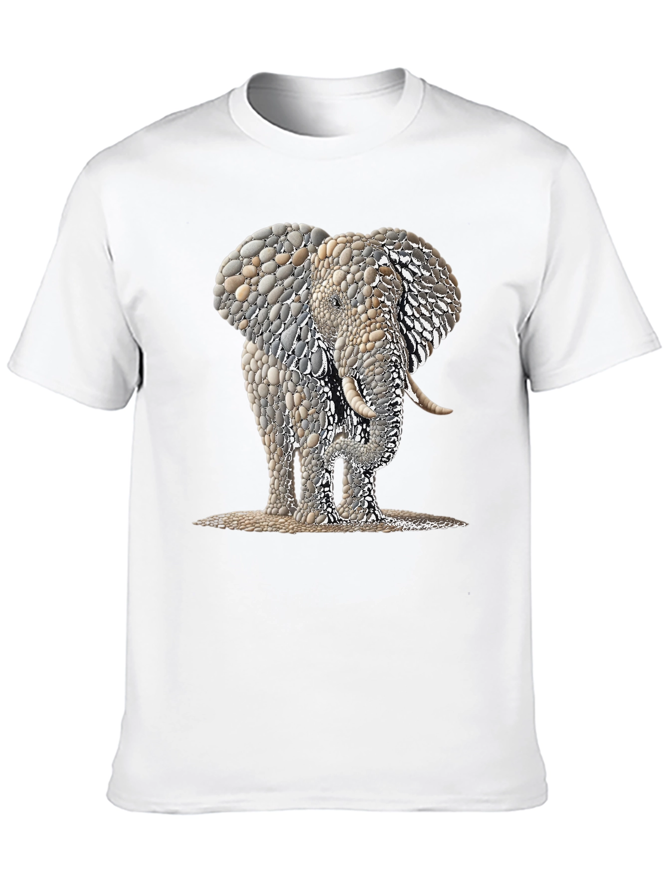 Elephant Stone Art T-Shirt