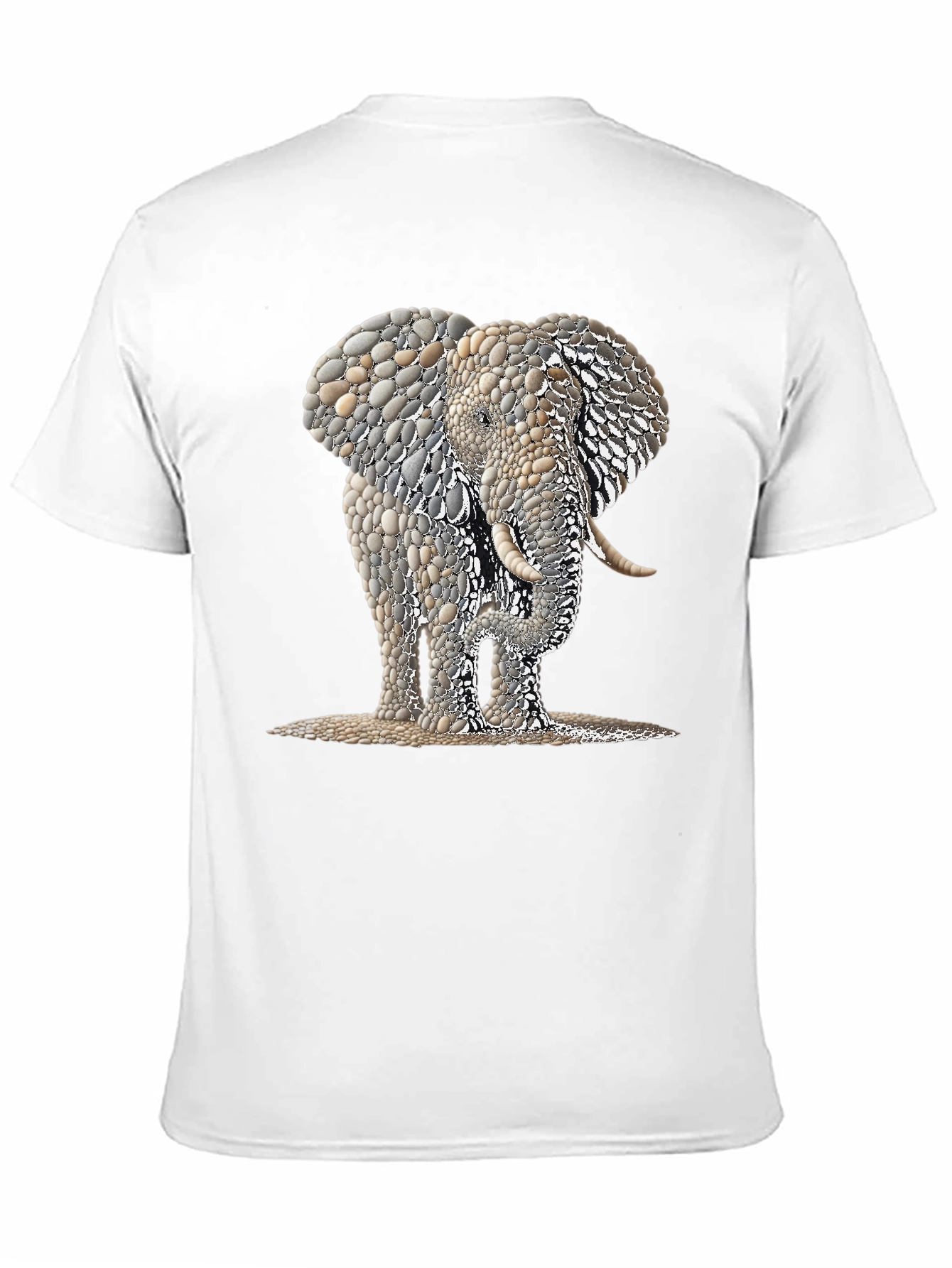 Elephant Stone Art T-Shirt