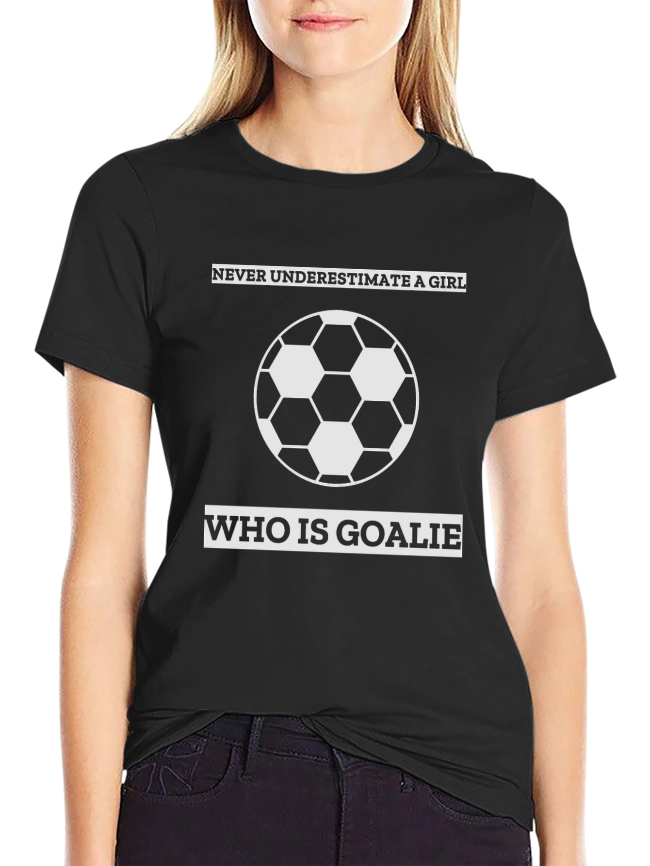 Goalie Girl Soccer T-Shirt