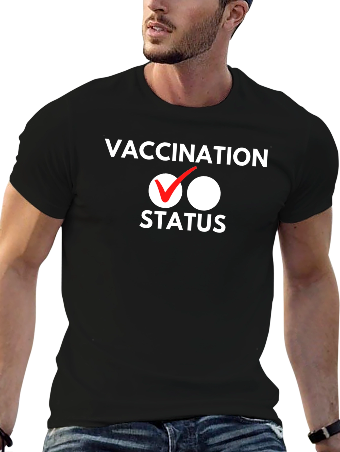 Vaccination Status T-Shirt - Funny Graphic Tee
