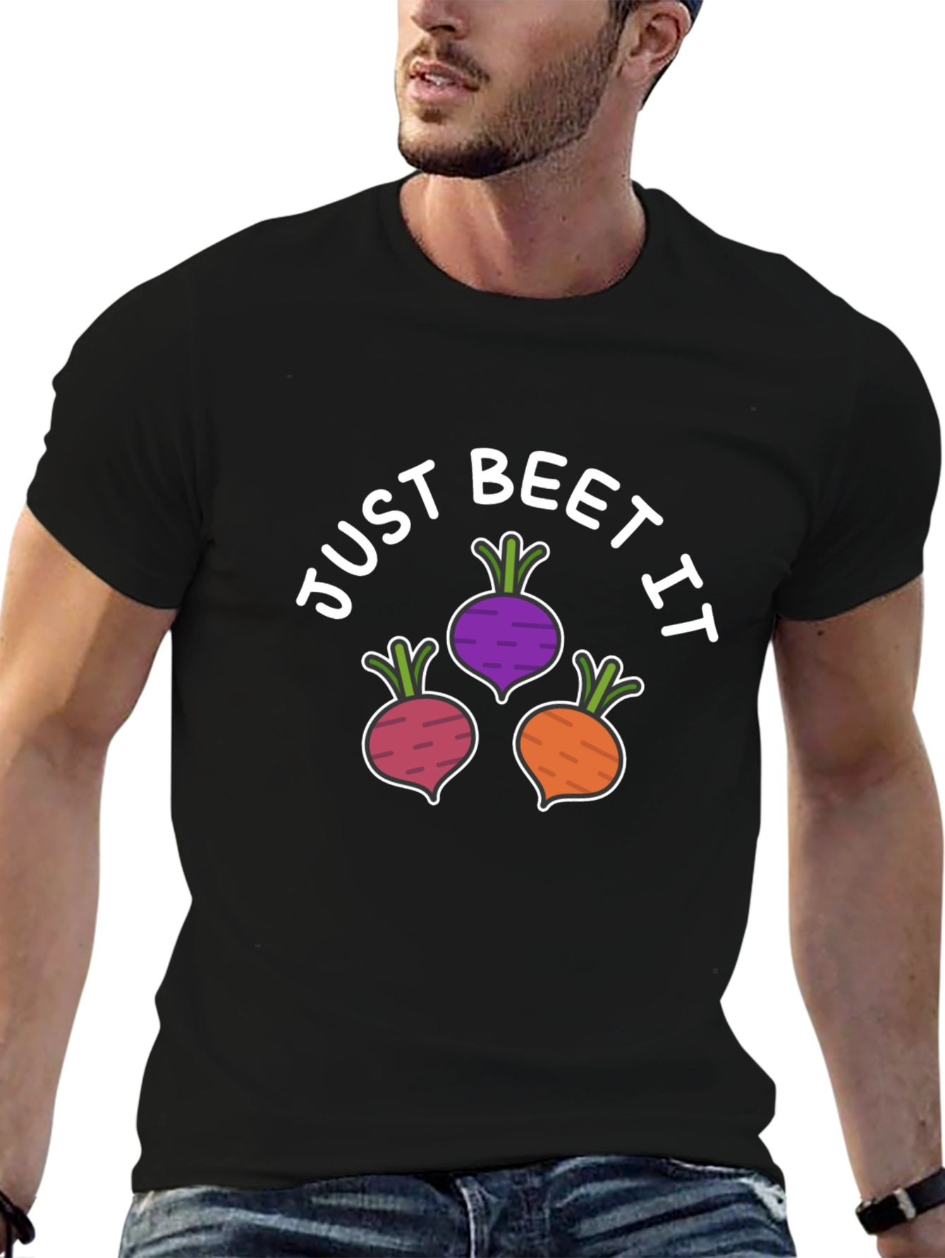 Just Beet It Funny Graphic T-Shirt