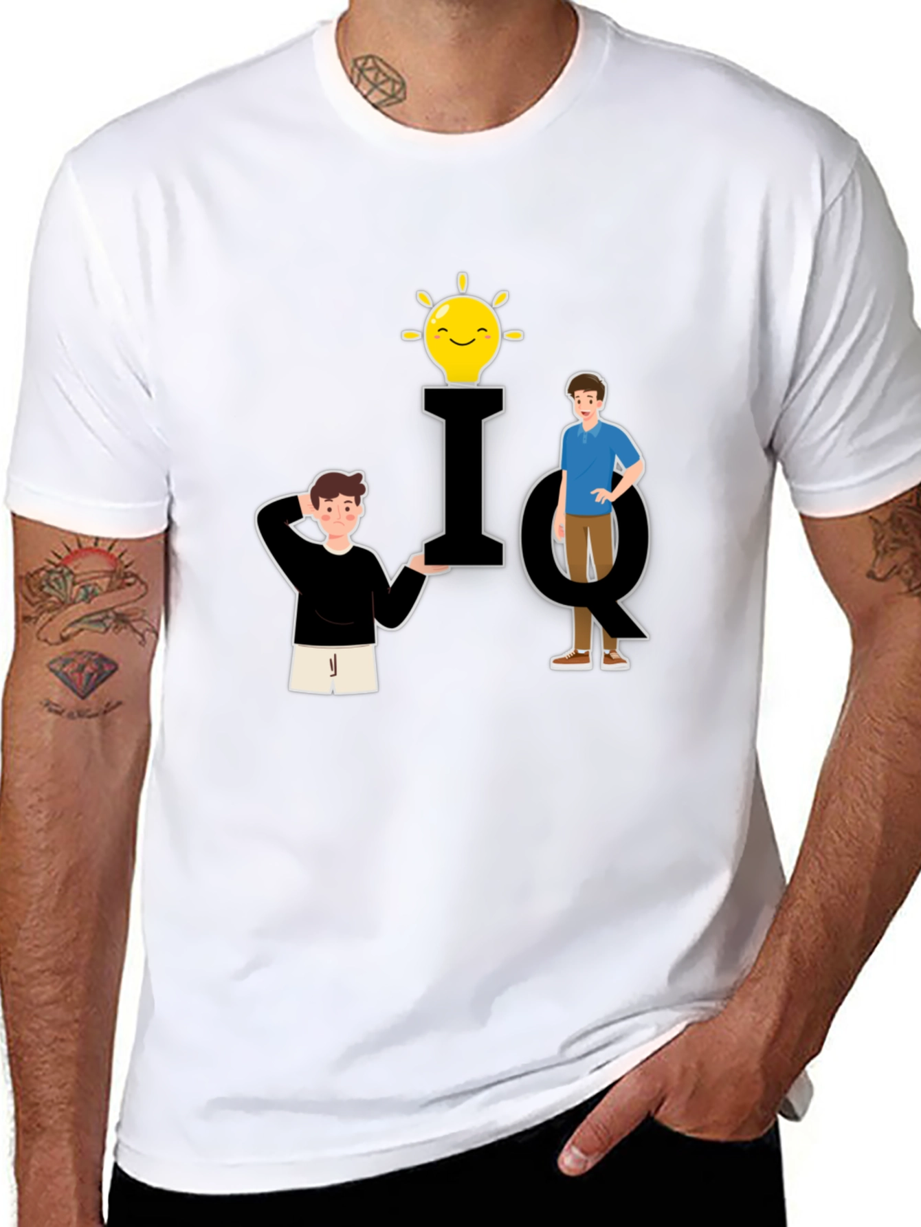 IQ Graphic Tee - Smart Idea T-Shirt