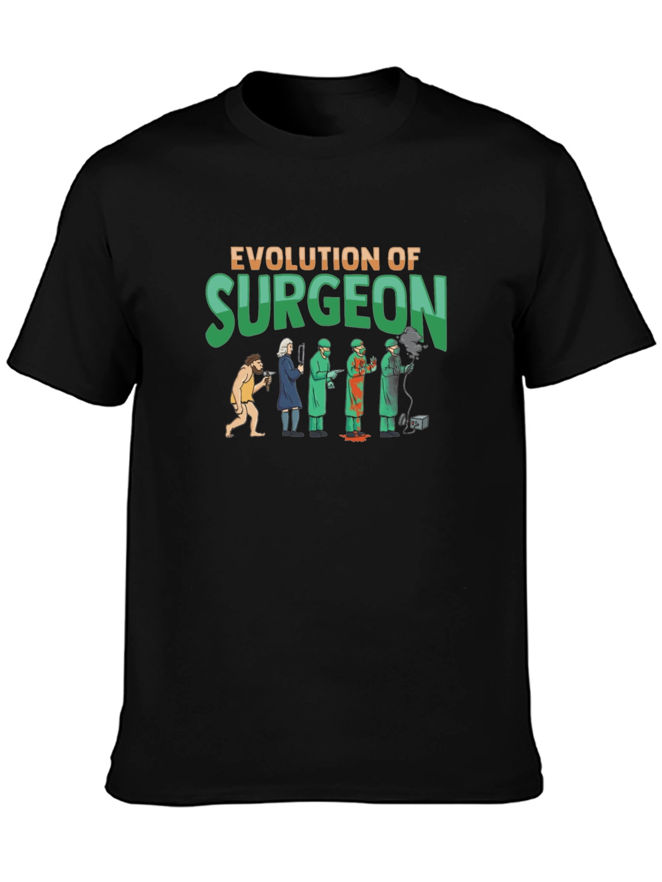 Evolution of Surgeon Graphic T-Shirt