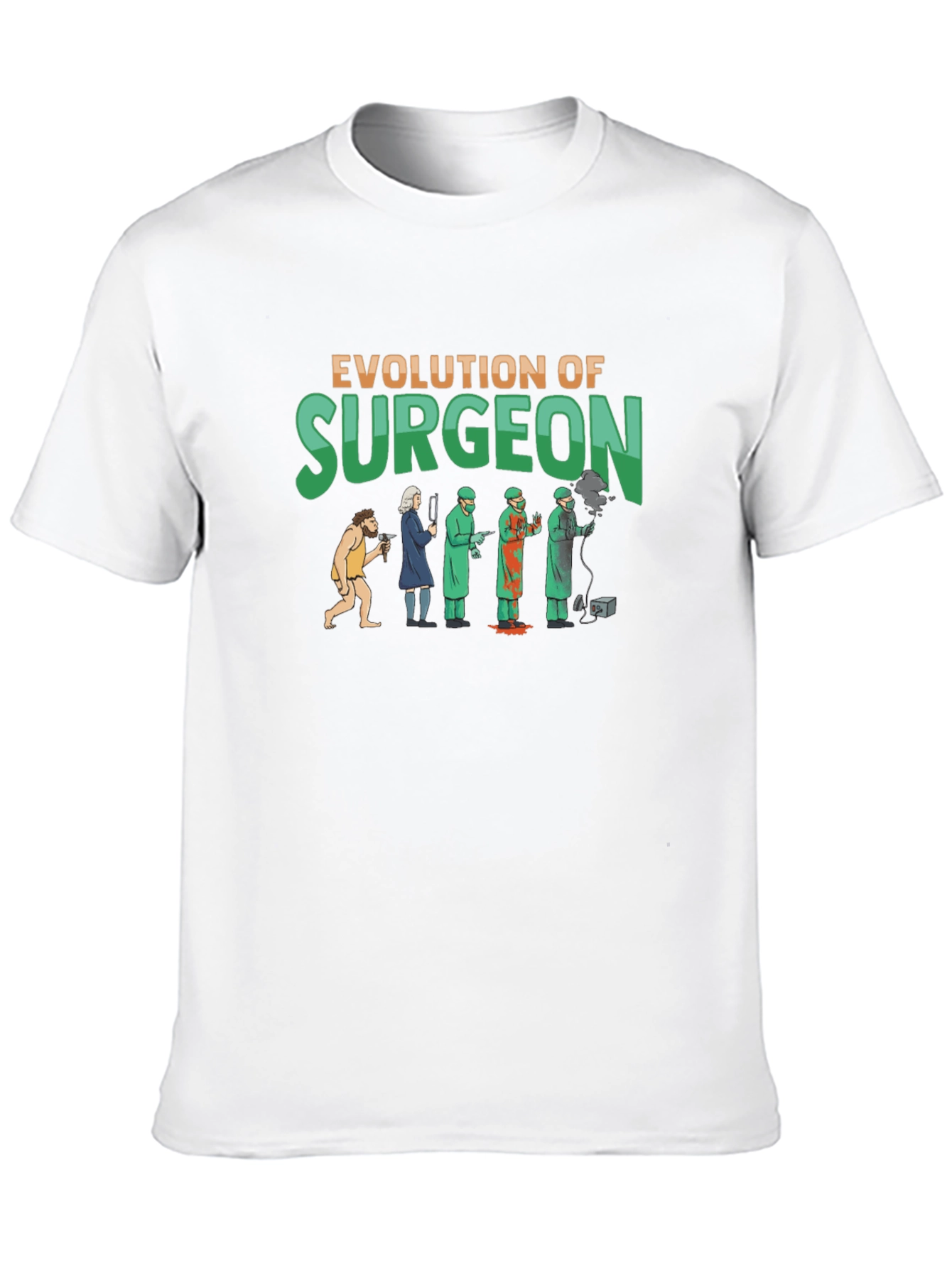 Evolution of Surgeon Graphic T-Shirt