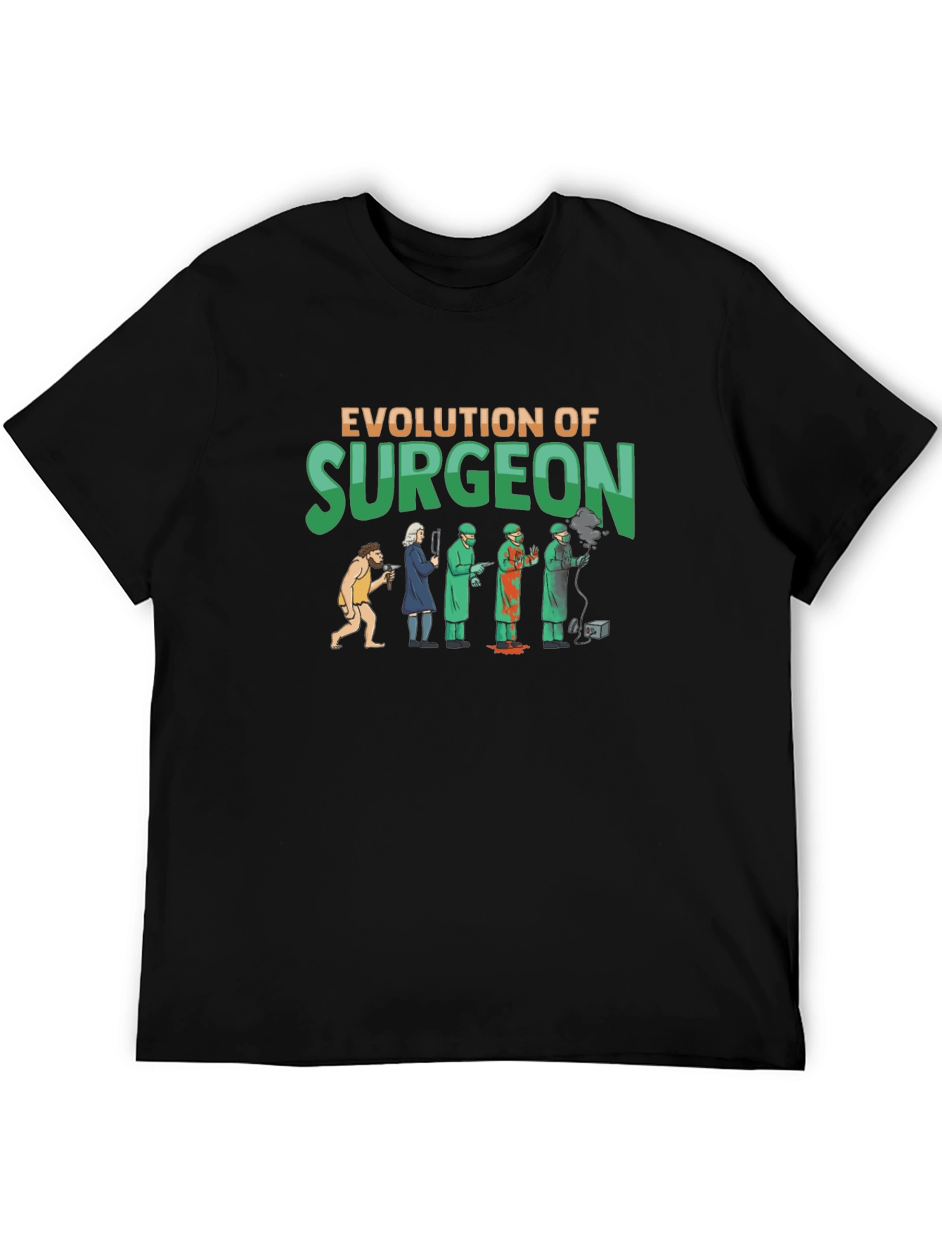 Evolution of Surgeon Graphic T-Shirt