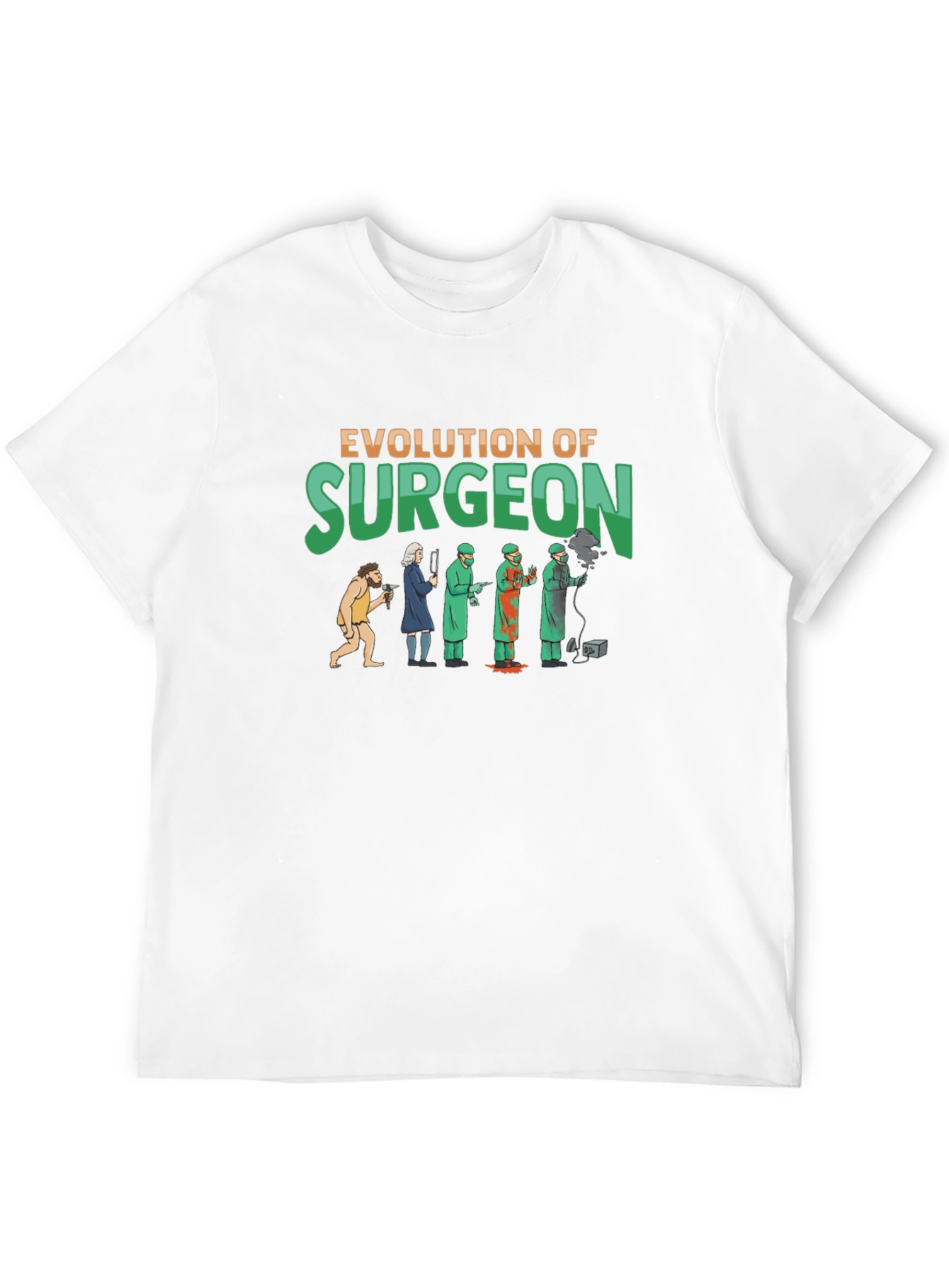 Evolution of Surgeon Graphic T-Shirt