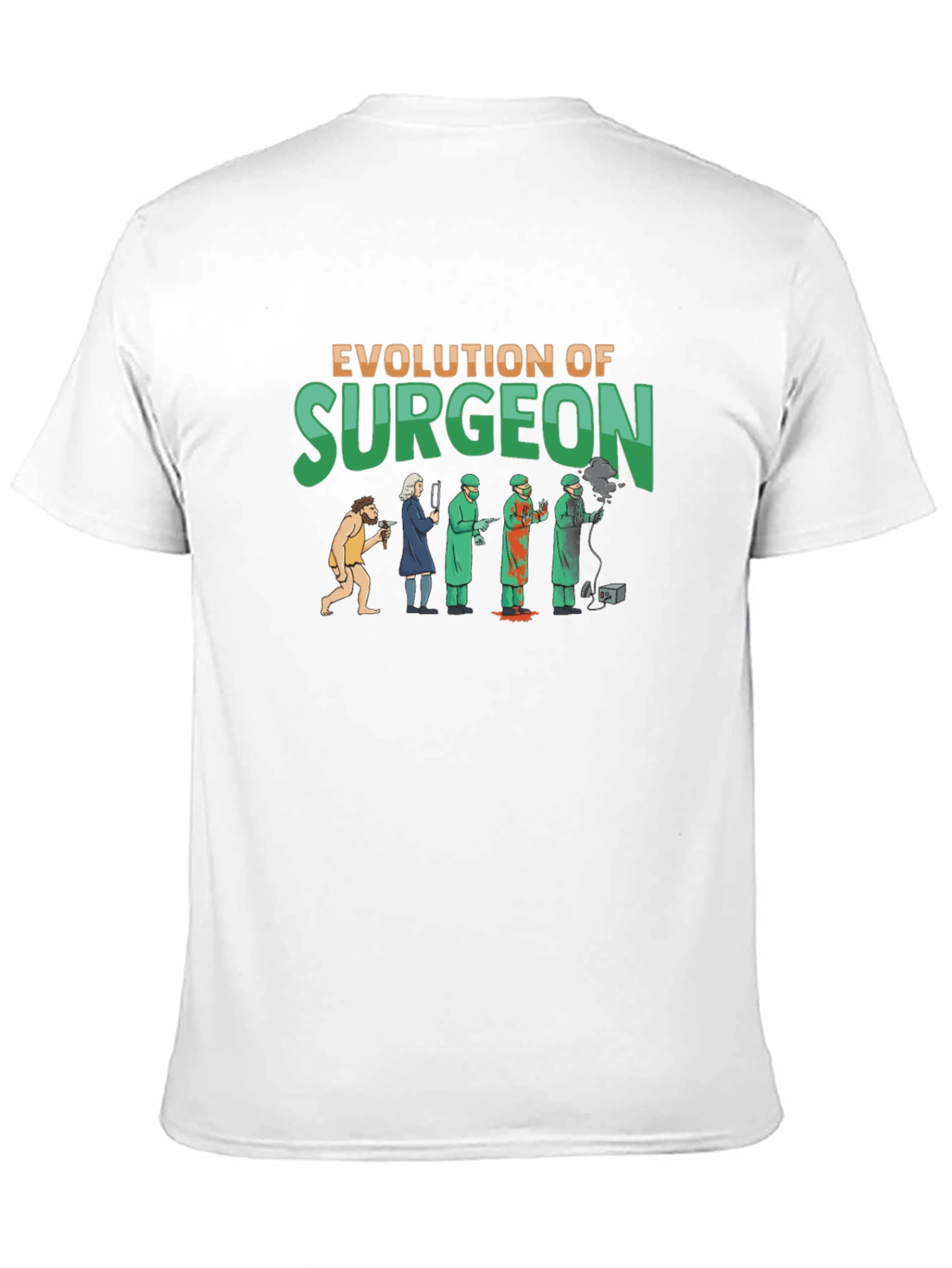 Evolution of Surgeon Graphic T-Shirt