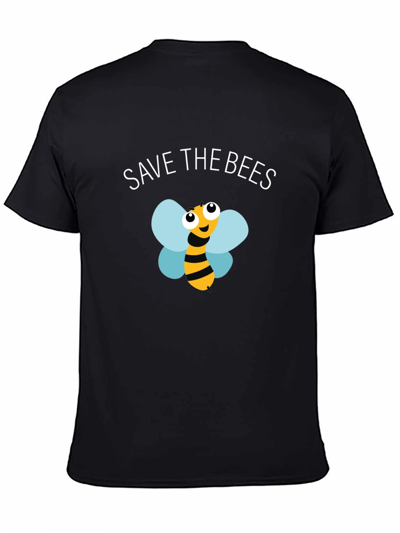 Save the Bees T-Shirt - Black Graphic Tee