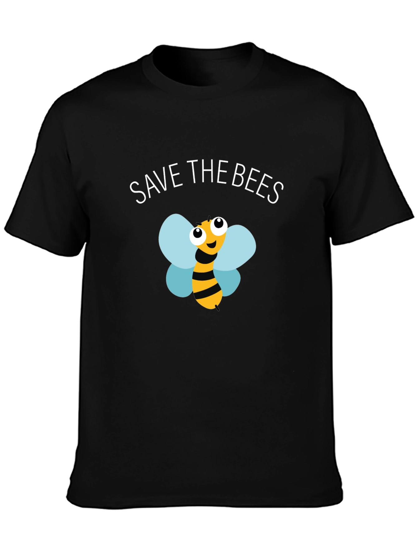 Save the Bees T-Shirt - Black Graphic Tee