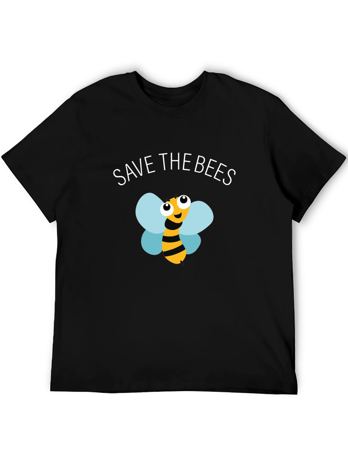 Save the Bees T-Shirt - Black Graphic Tee