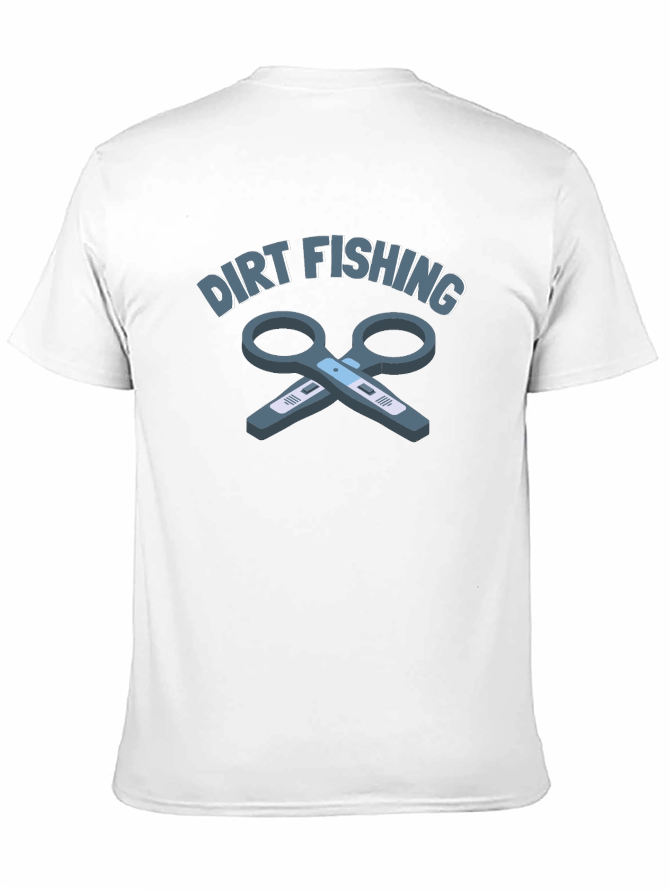 Dirt Fishing T-Shirt: Funny Angling Humor