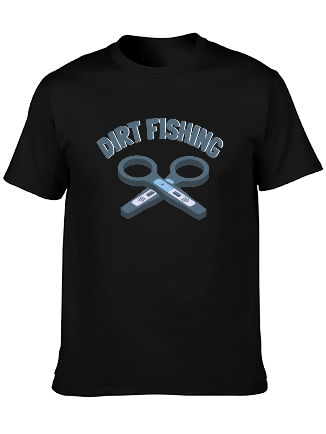 Dirt Fishing T-Shirt: Funny Angling Humor