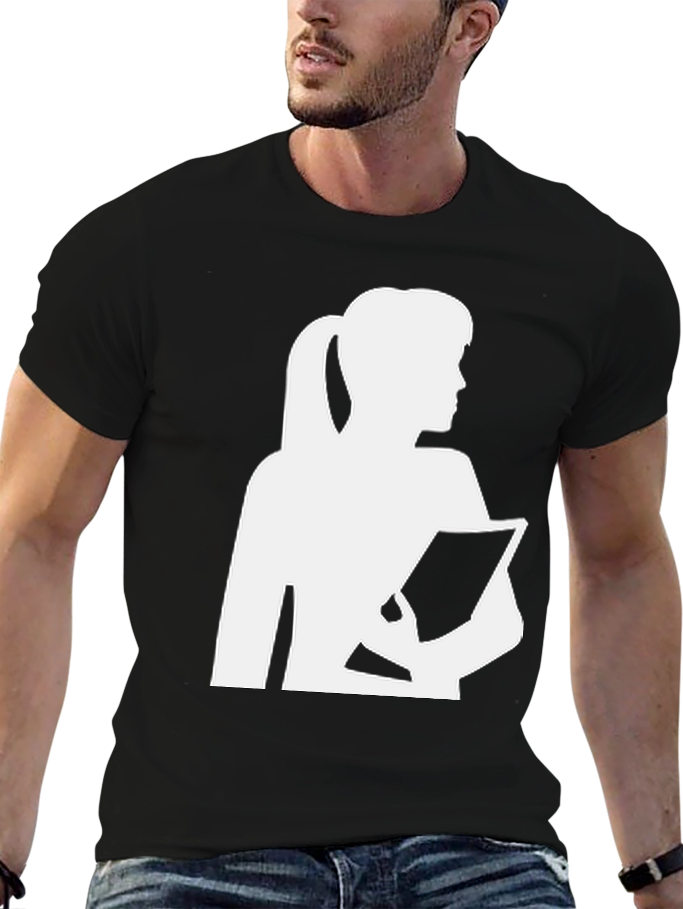 Silhouette Woman Graphic Tee
