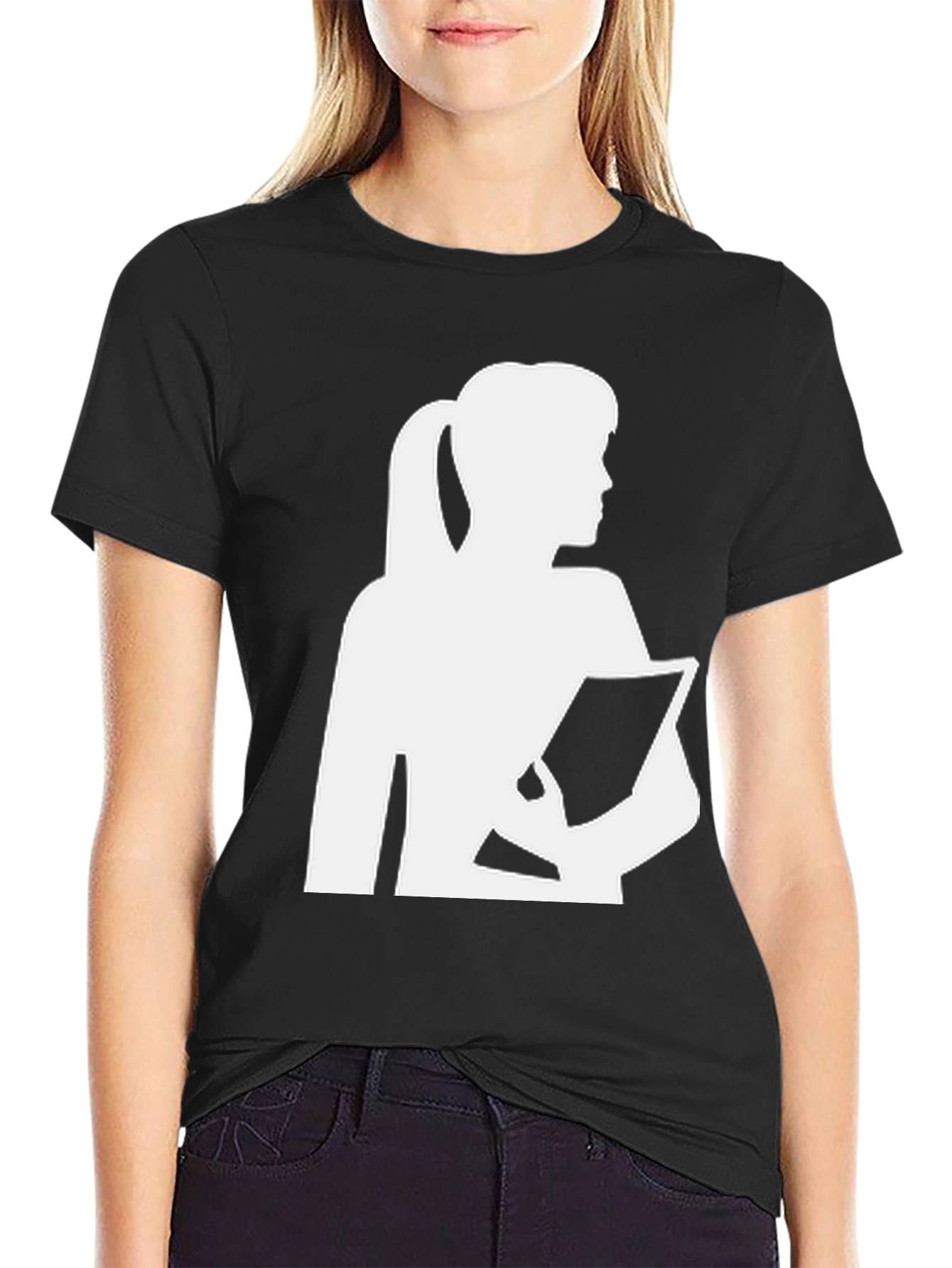 Silhouette Woman Graphic Tee