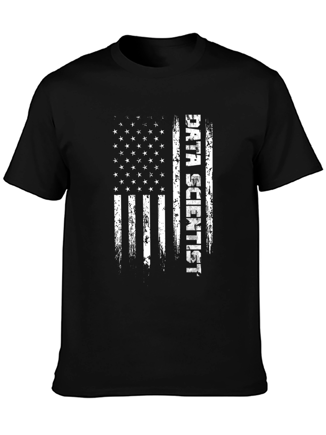 Data Scientist American Flag T-Shirt