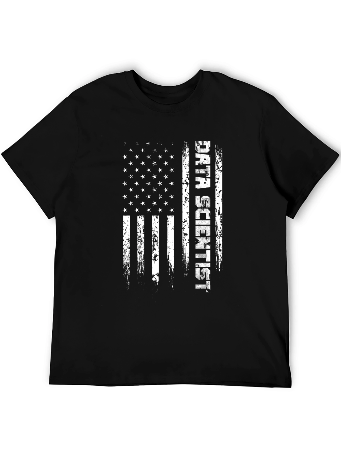 Data Scientist American Flag T-Shirt