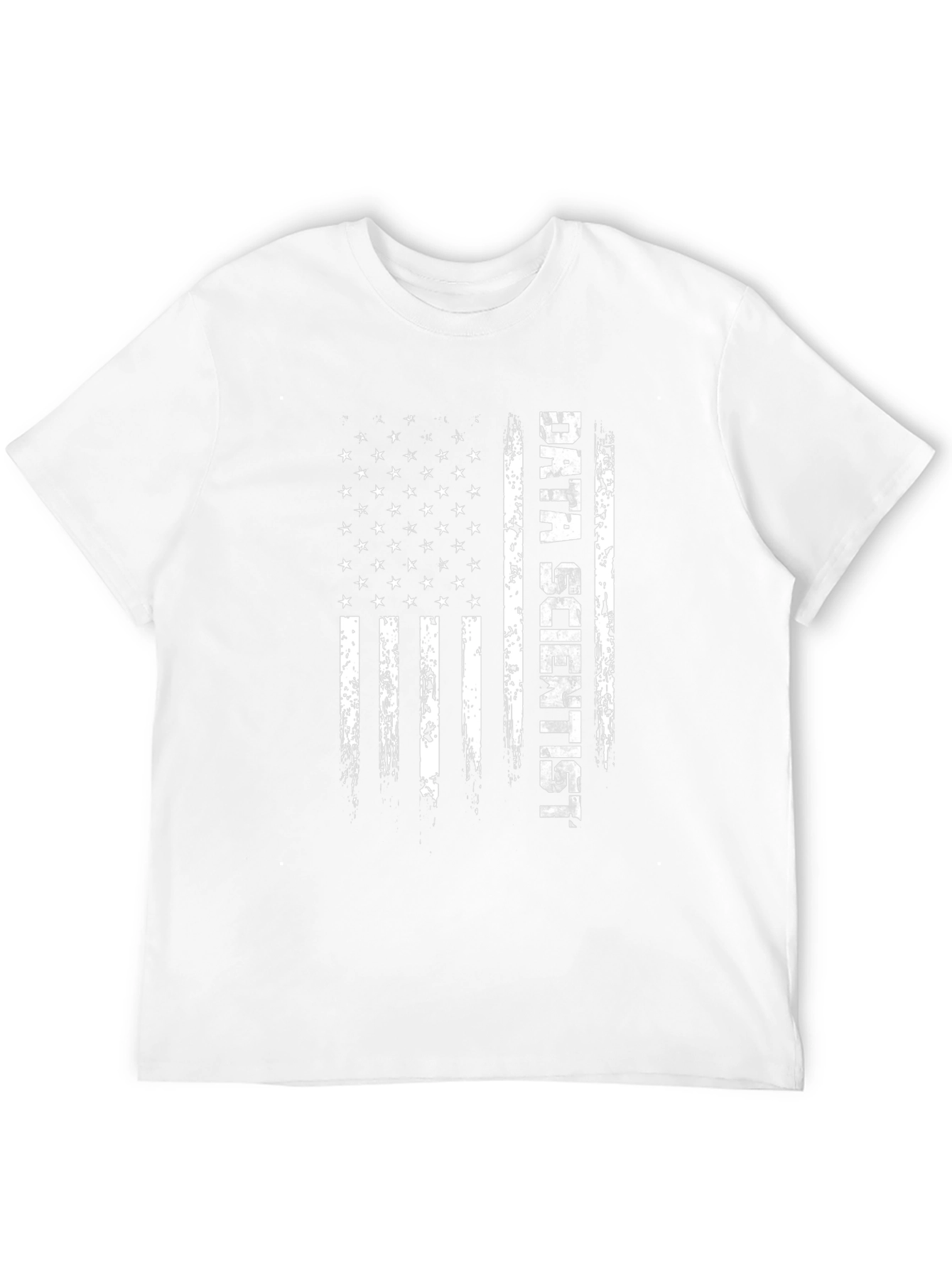 Data Scientist American Flag T-Shirt