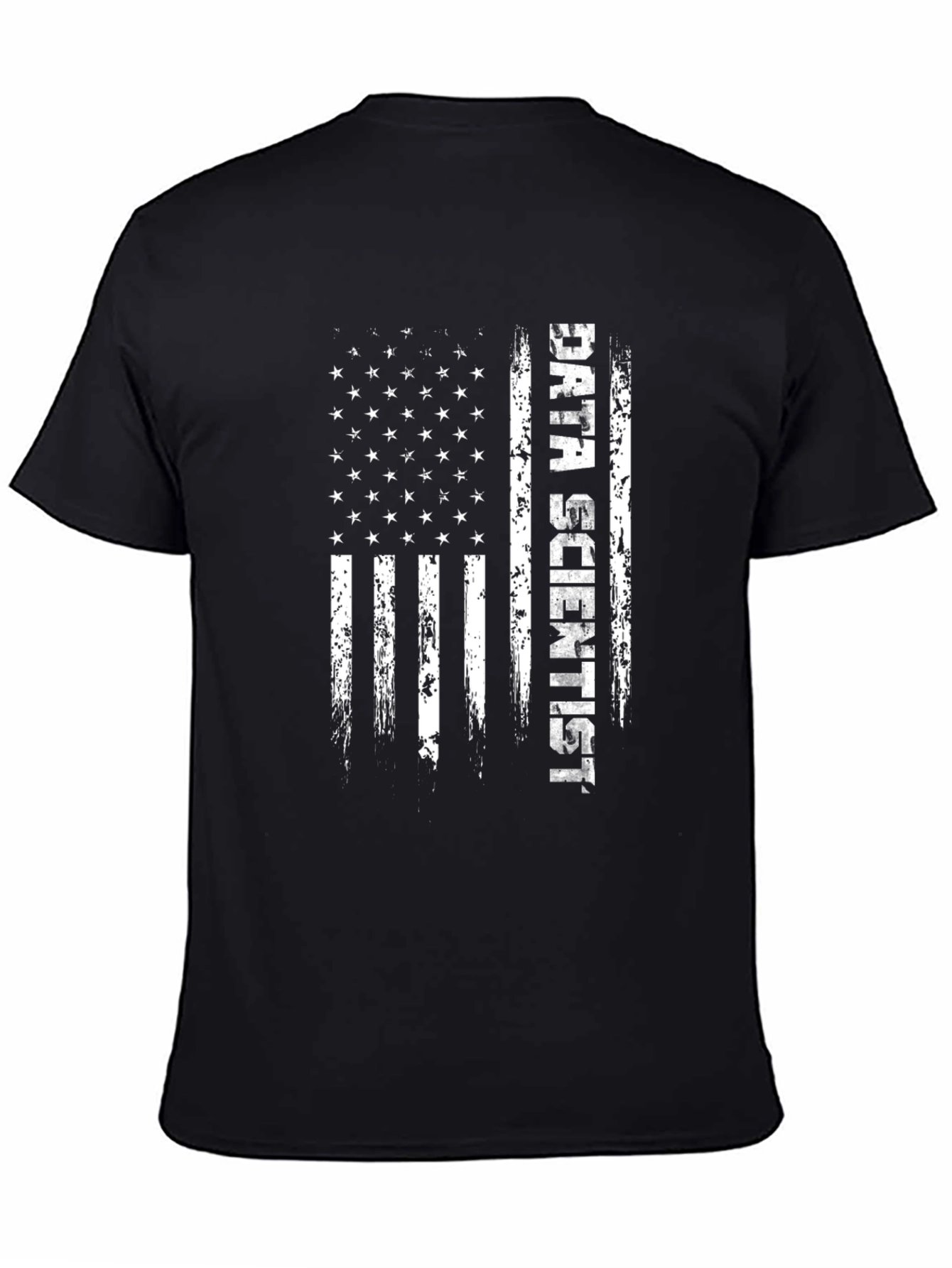 Data Scientist American Flag T-Shirt
