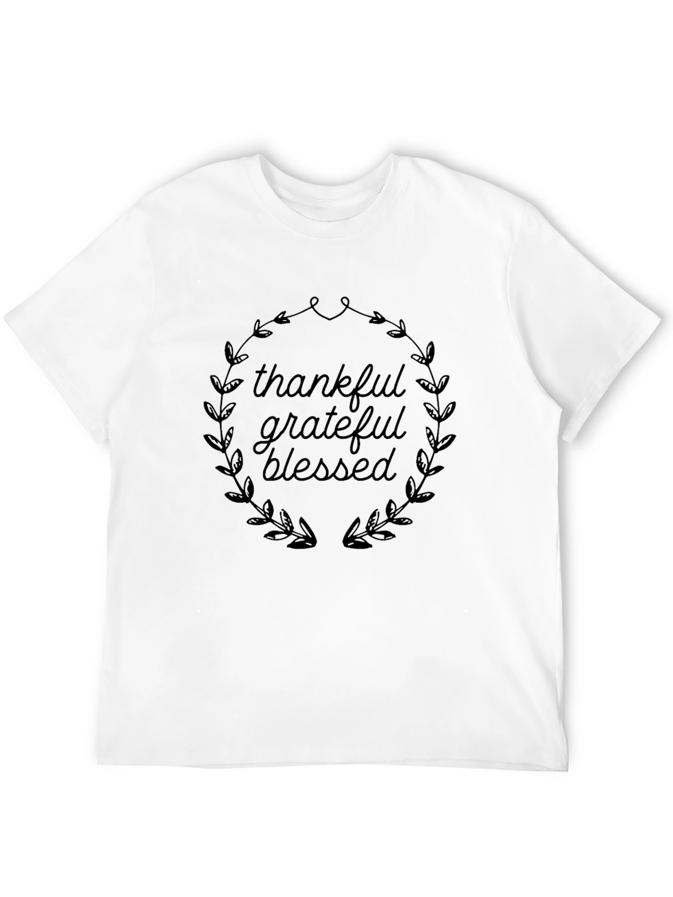 Thankful Grateful Blessed Graphic Tee