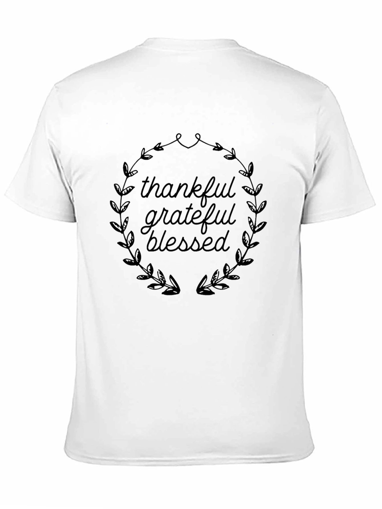 Thankful Grateful Blessed Graphic Tee